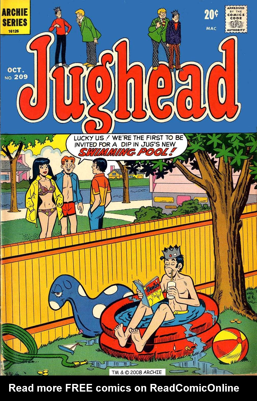 Read online Jughead (1965) comic -  Issue #209 - 1