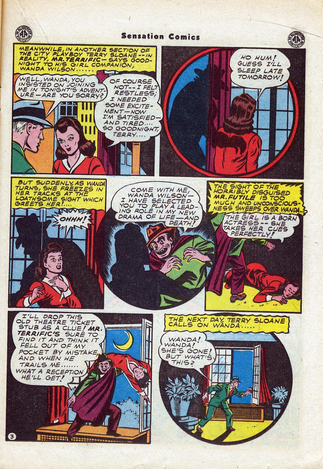 Read online Sensation (Mystery) Comics comic -  Issue #46 - 31