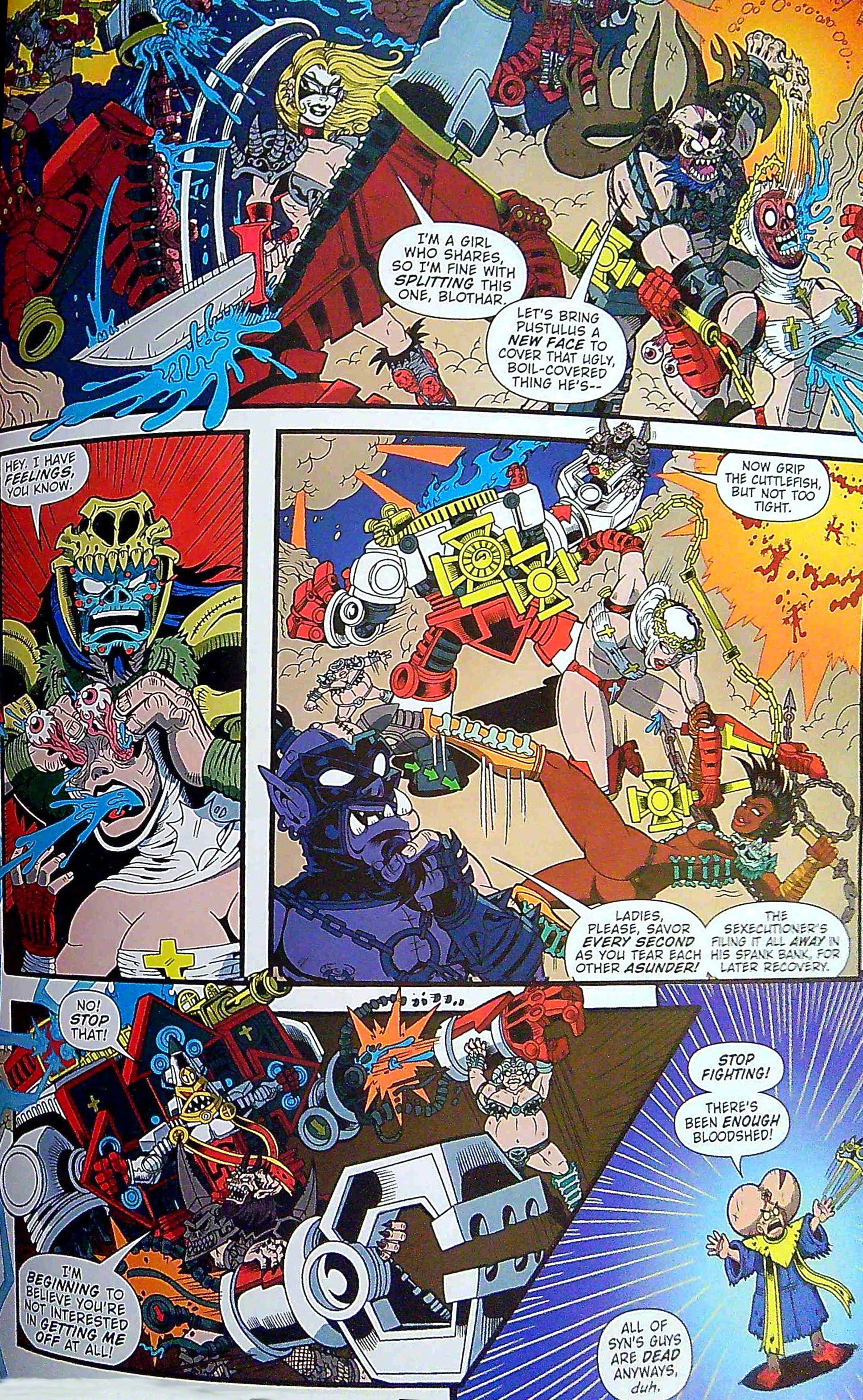 Read online GWAR: The Enormogantic Fail comic -  Issue # TPB - 89