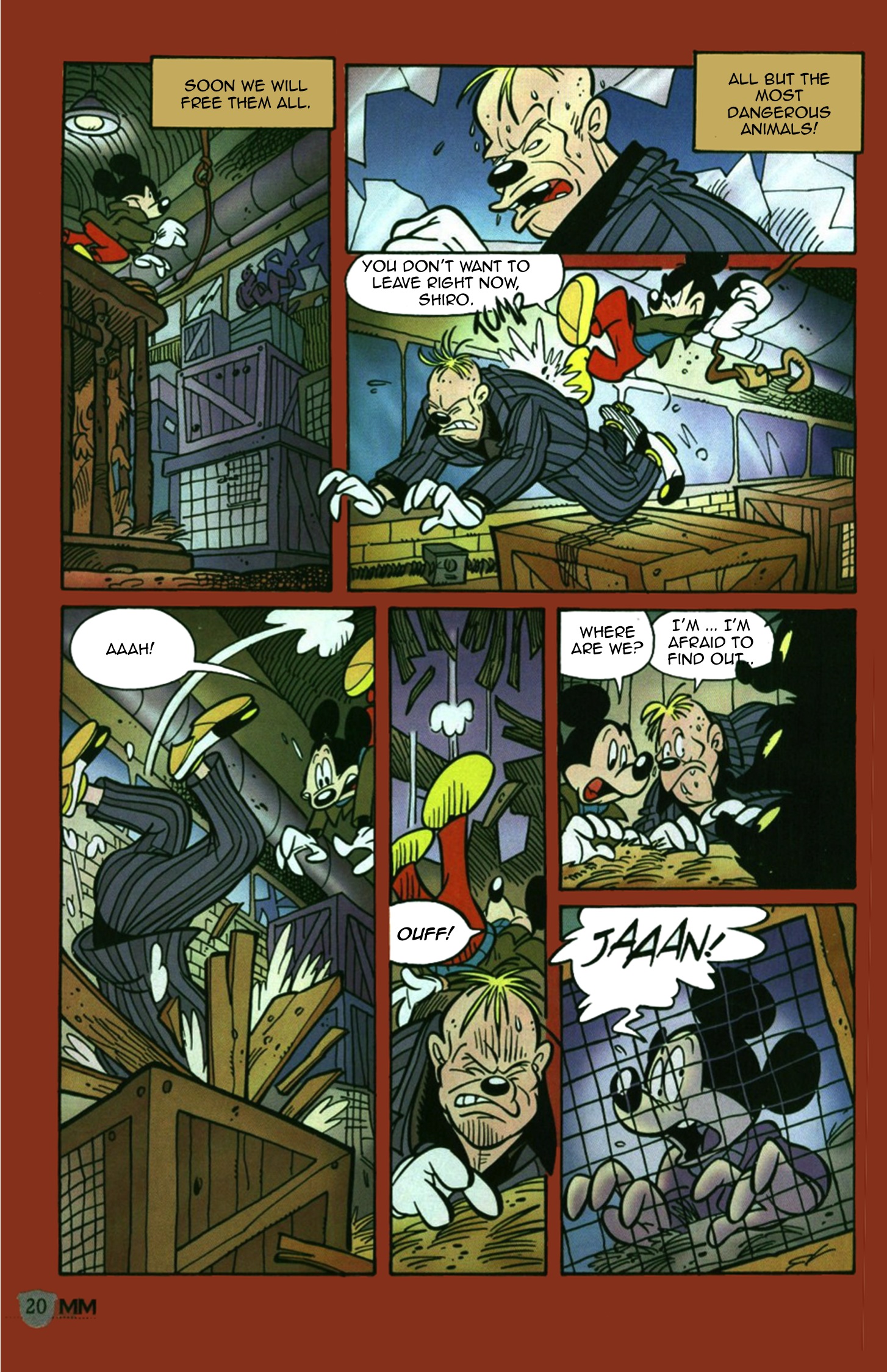 Read online Mickey Mouse Mystery Magazine comic -  Issue #2 - 20