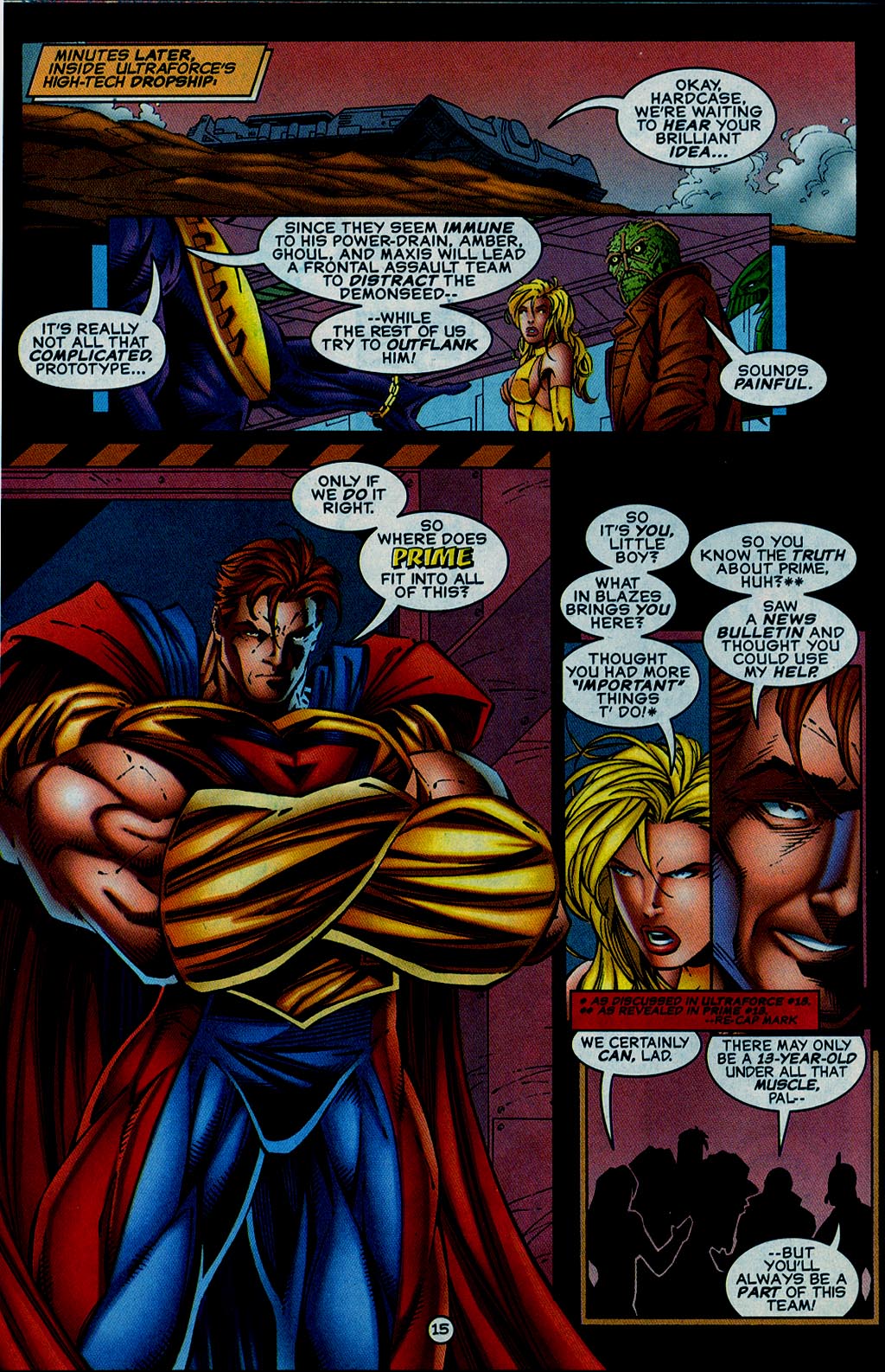 Read online UltraForce (1995) comic -  Issue #15 - 16