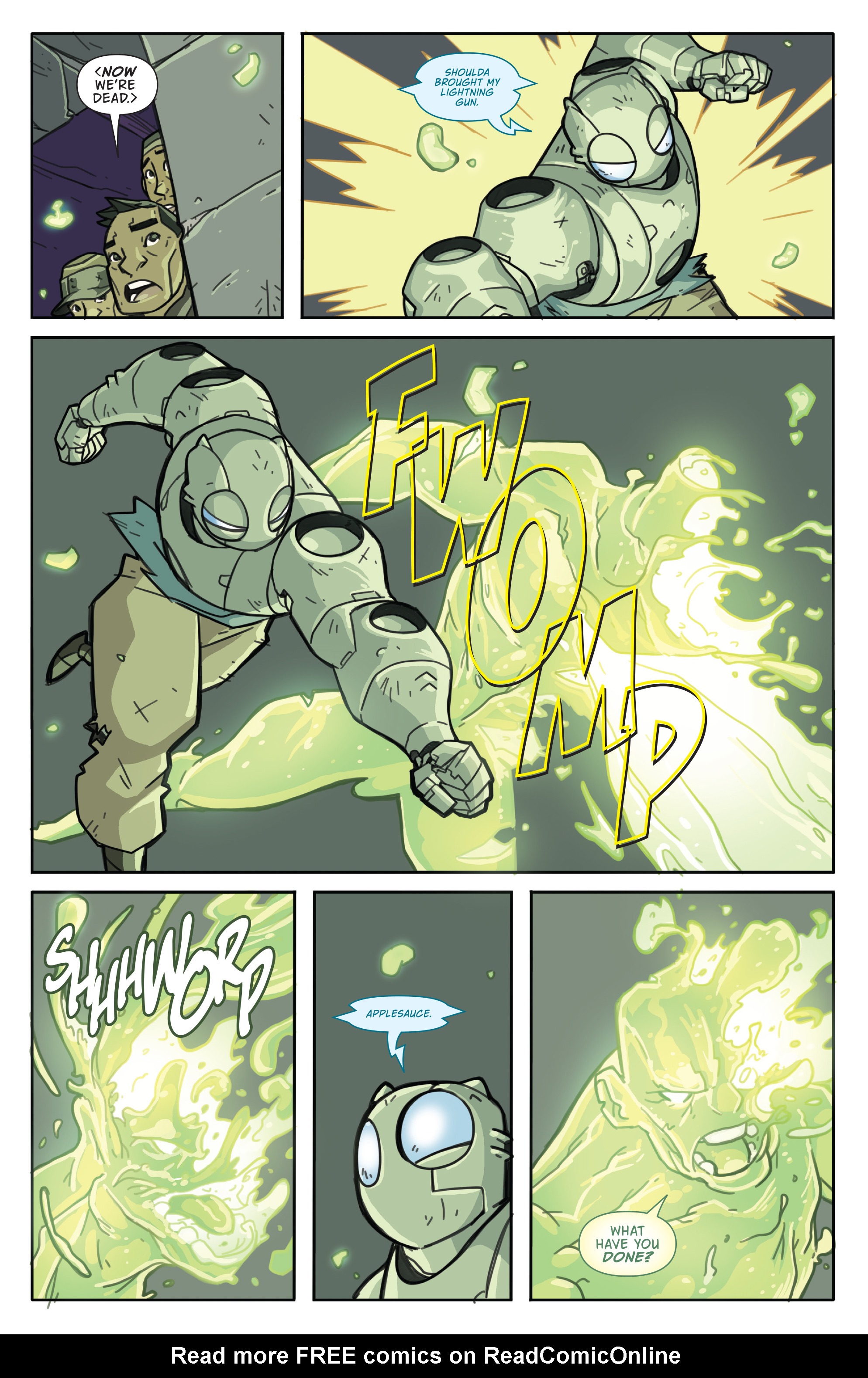 Read online Atomic Robo and the Temple of Od comic -  Issue #5 - 7