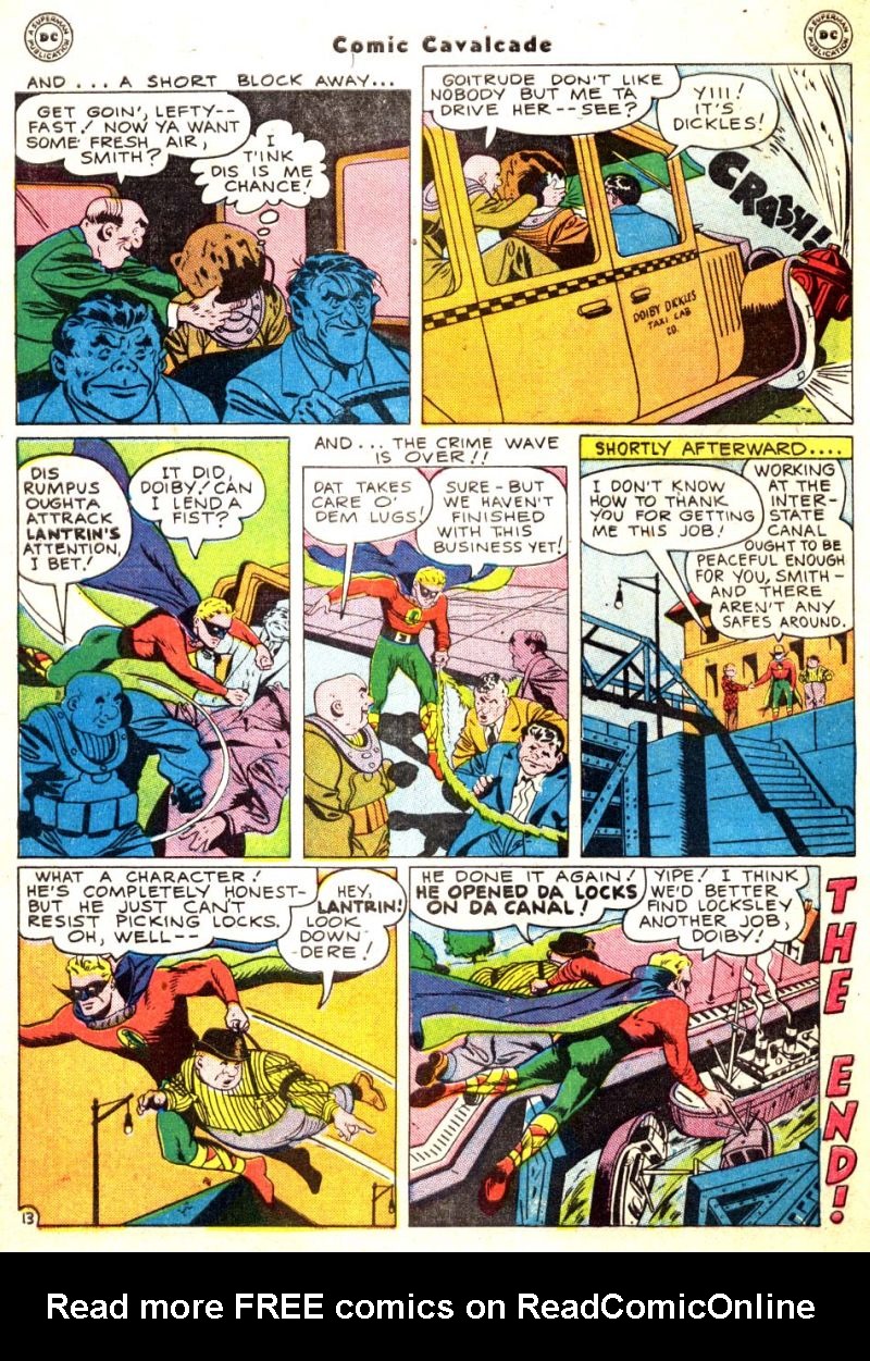 Read online Comic Cavalcade comic -  Issue #15 - 74