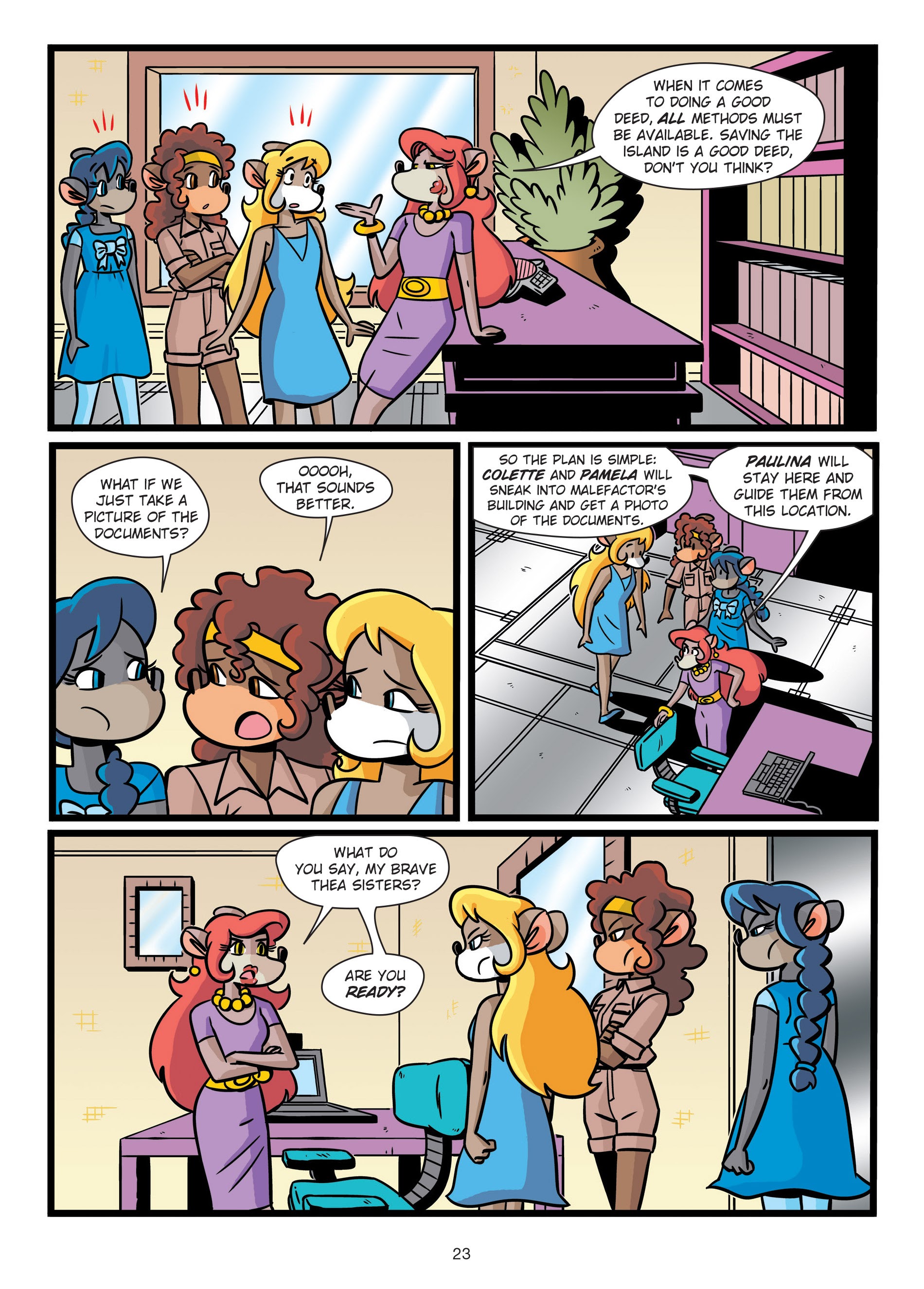 Read online Thea Stilton comic -  Issue # TPB 6 - 24