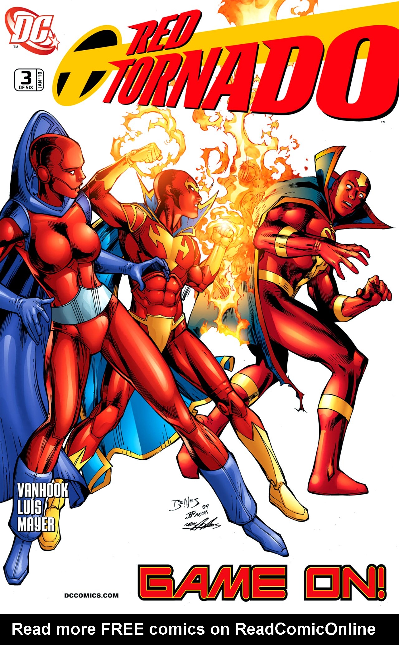 Read online Red Tornado (2009) comic -  Issue #3 - 1