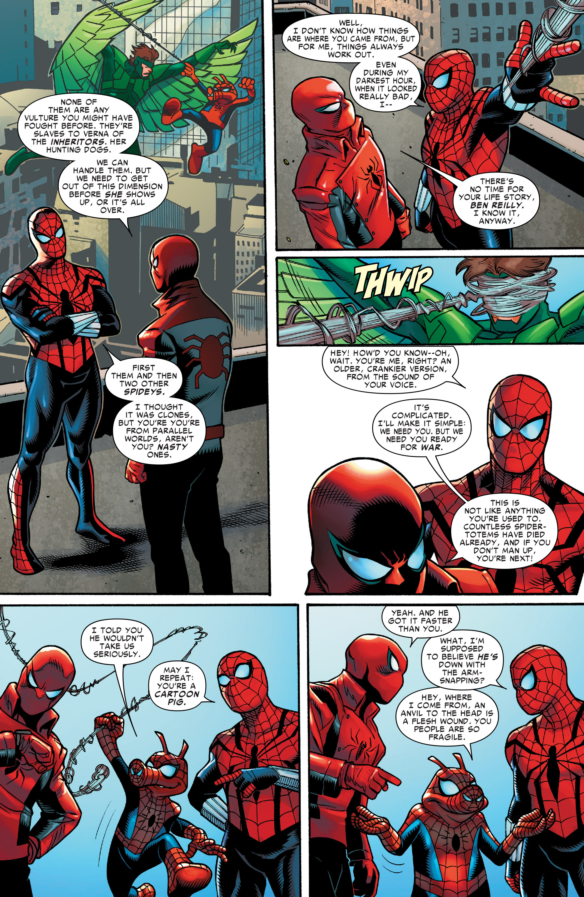 Read online Spider-Verse Team-Up comic -  Issue #1 - 8