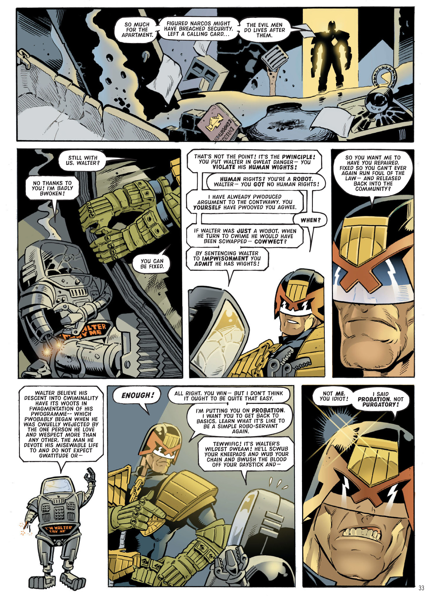 Read online Judge Dredd: The Complete Case Files comic -  Issue # TPB 31 - 34