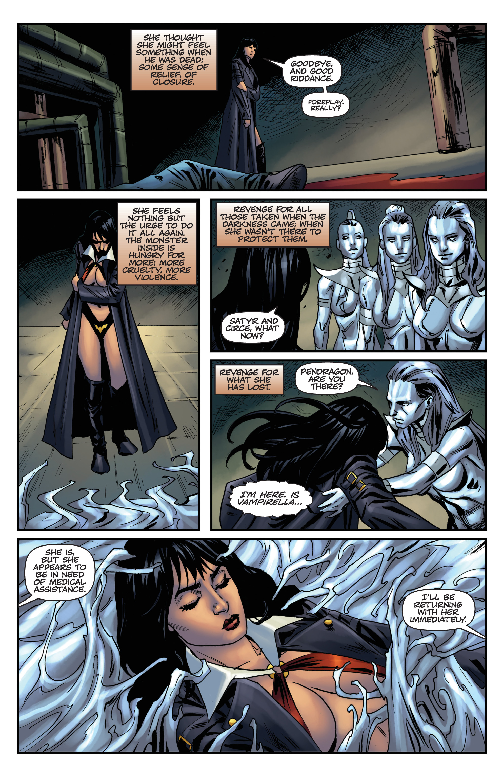 Read online Vengeance of Vampirella (2019) comic -  Issue #5 - 25