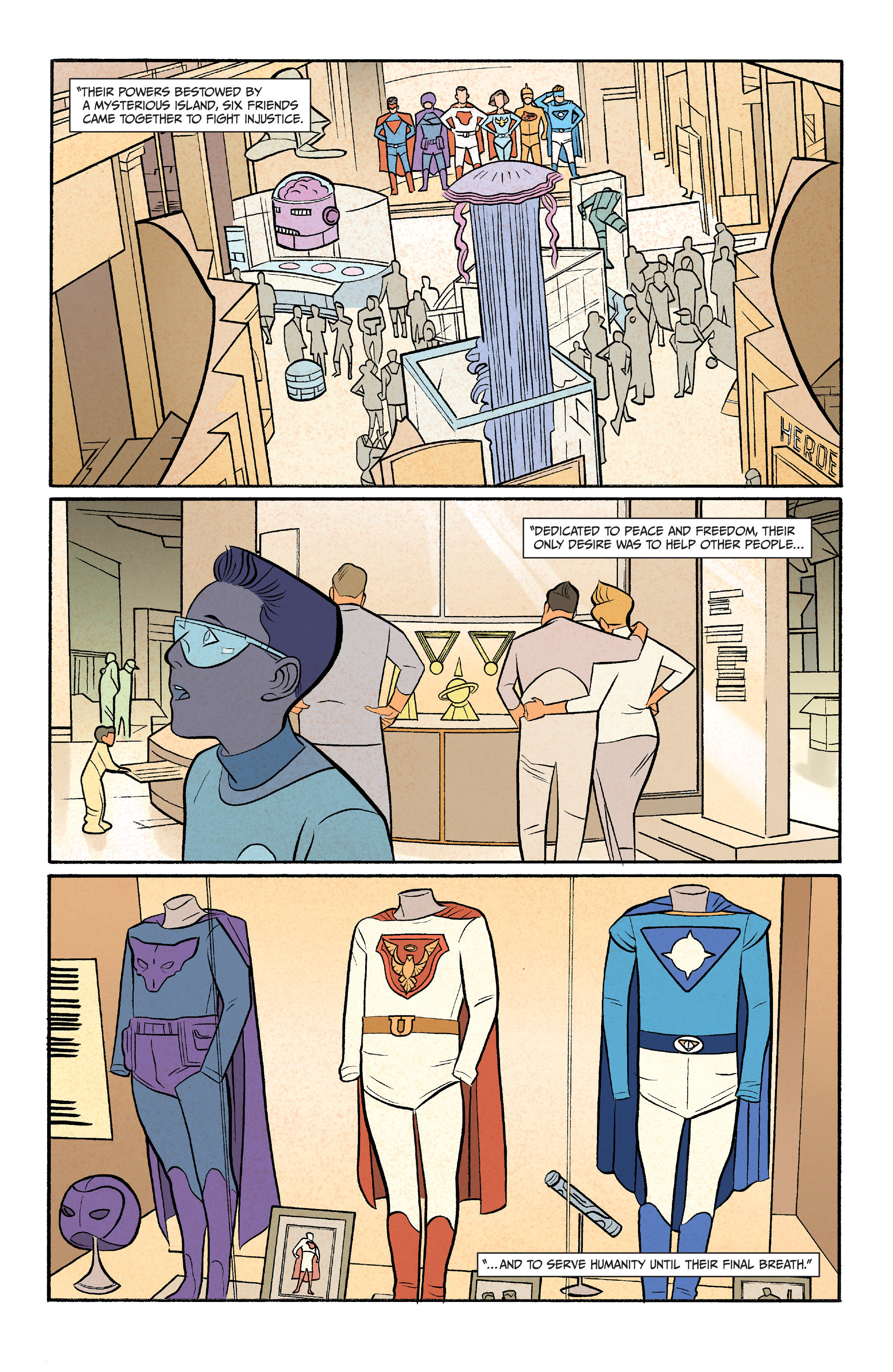 Read online Jupiter's Circle comic -  Issue #1 - 5