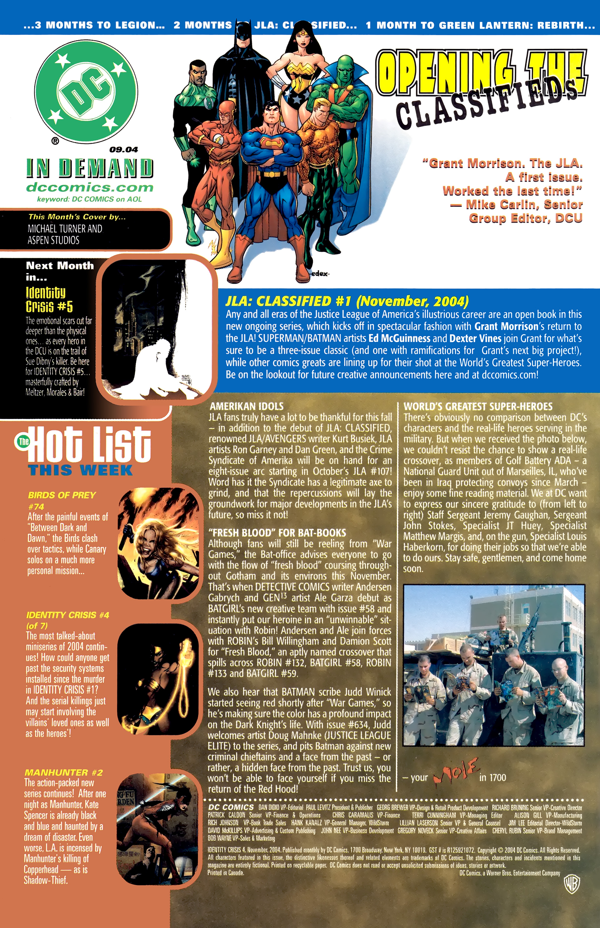 Read online Identity Crisis comic -  Issue #4 - 30