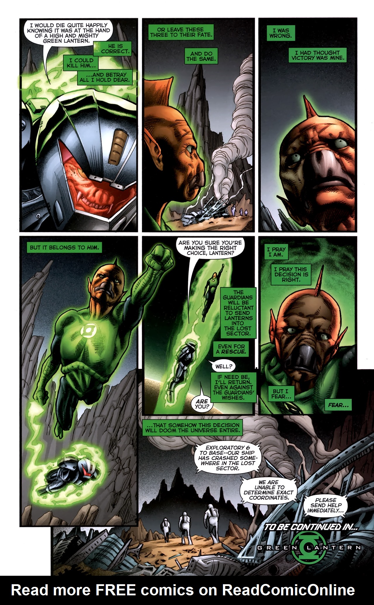 Read online Green Lantern Movie Prequel: Tomar-Re comic -  Issue # Full - 20