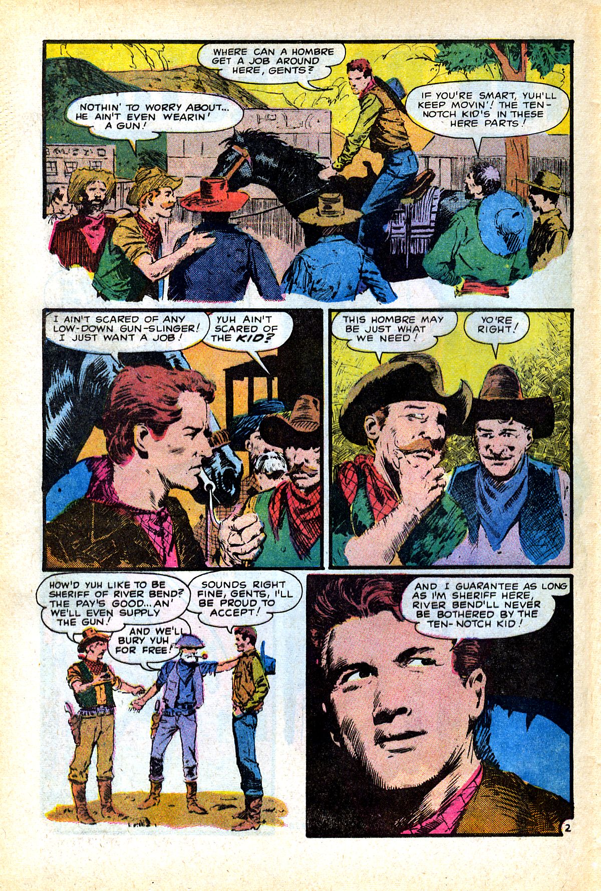 Read online The Outlaw Kid (1970) comic -  Issue #3 - 24