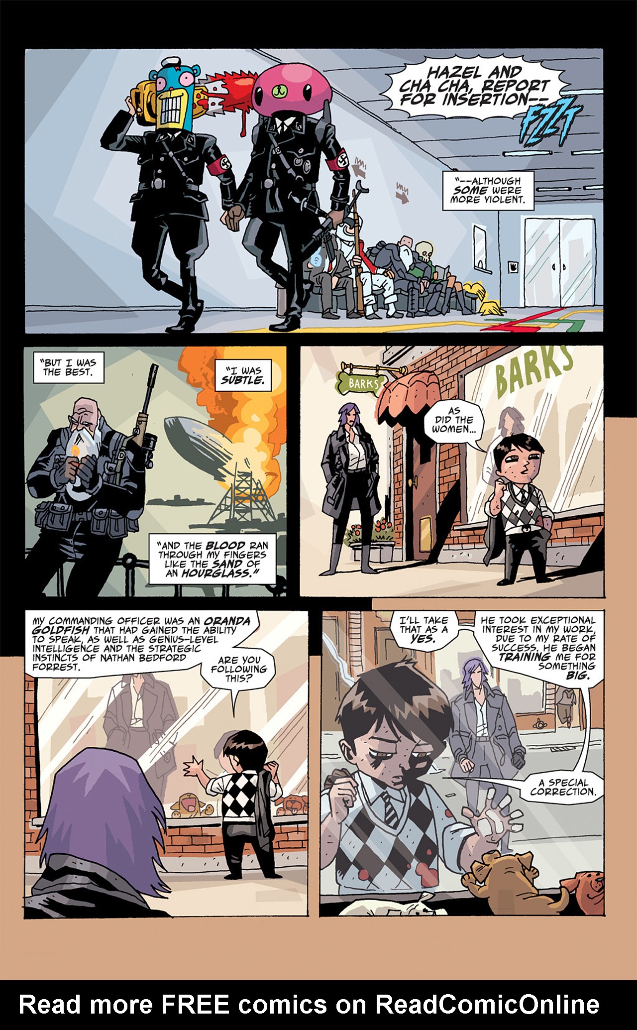 Read online The Umbrella Academy: Dallas comic -  Issue #3 - 10