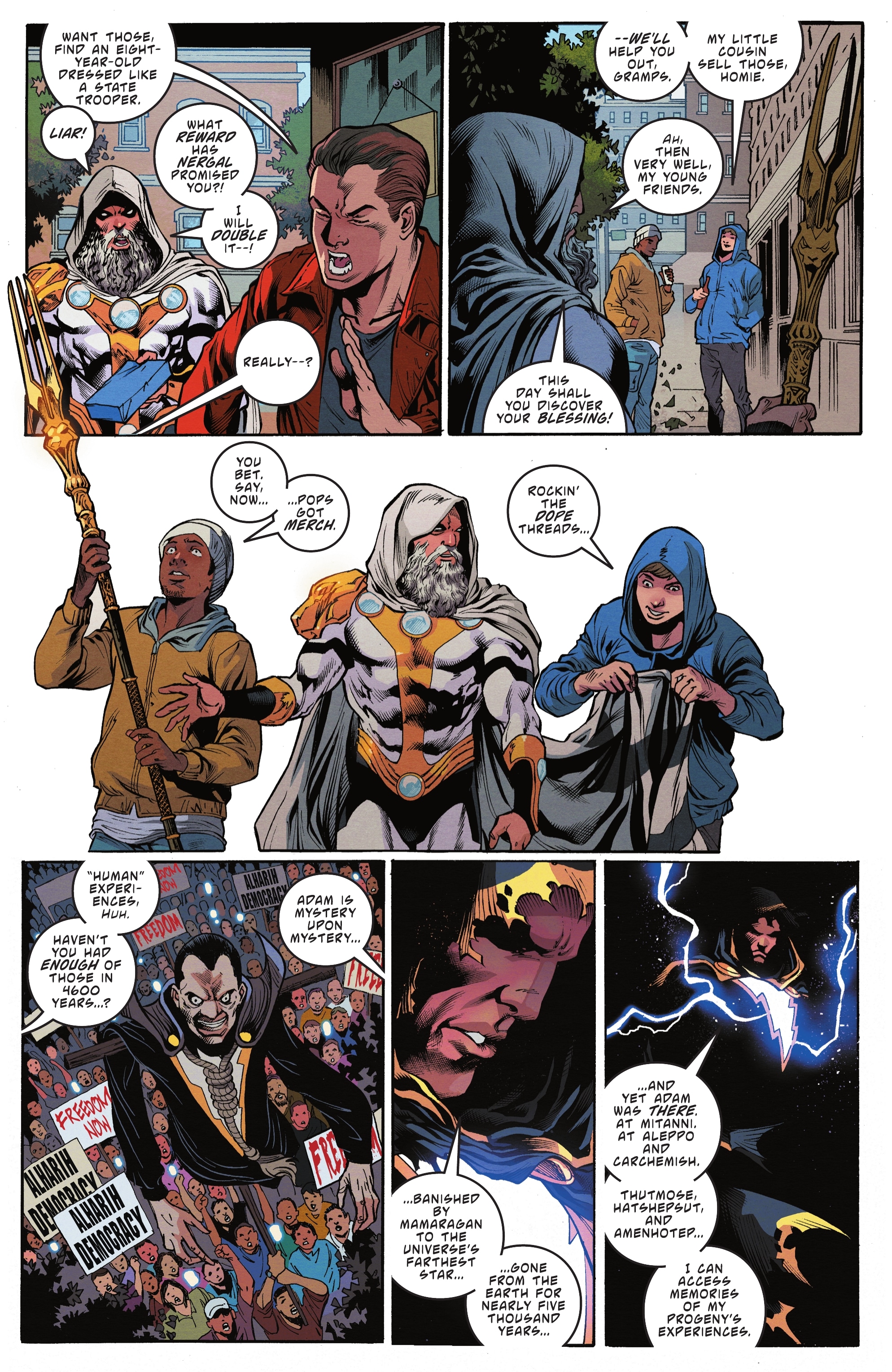 Read online Black Adam comic -  Issue #10 - 11