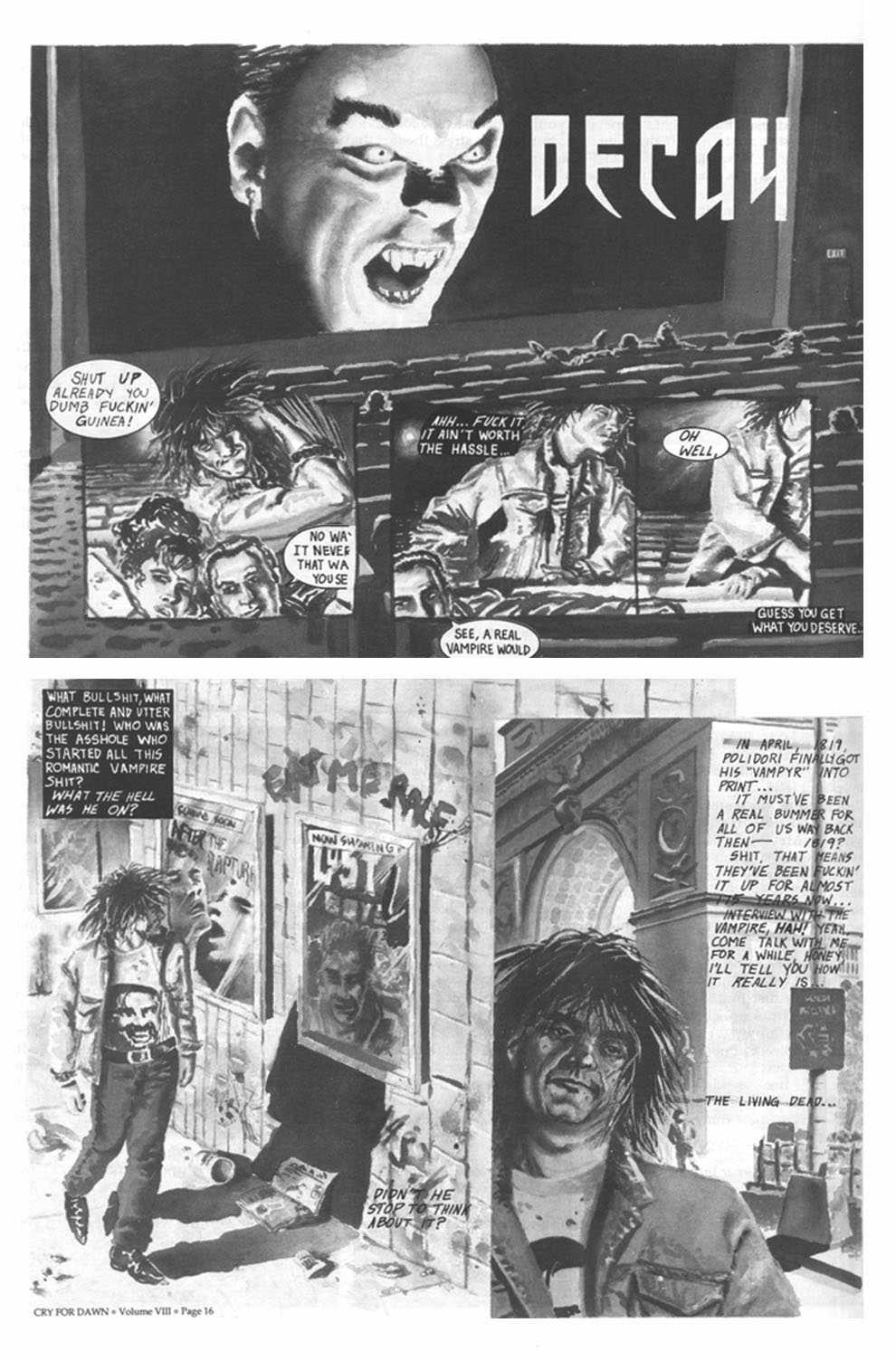 Read online Cry for Dawn comic -  Issue #8 - 19