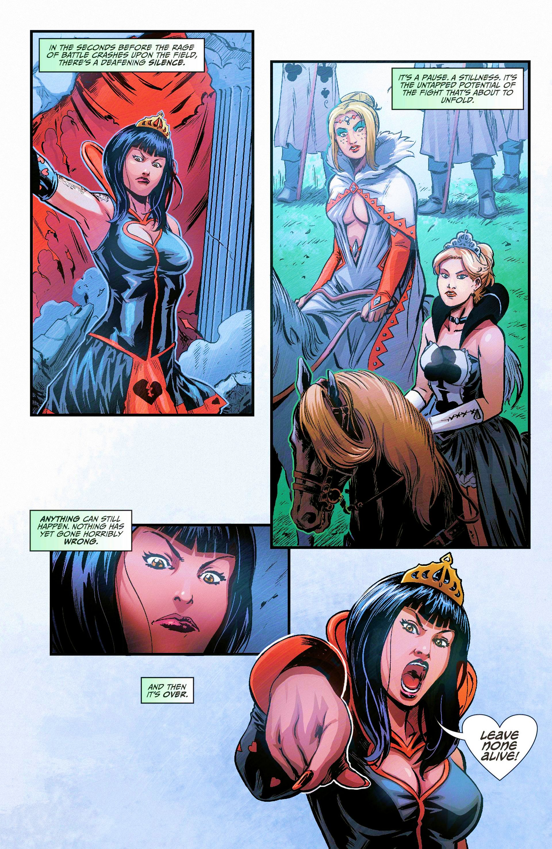 Read online Grimm Fairy Tales presents Wonderland: Clash of Queens comic -  Issue #5 - 4
