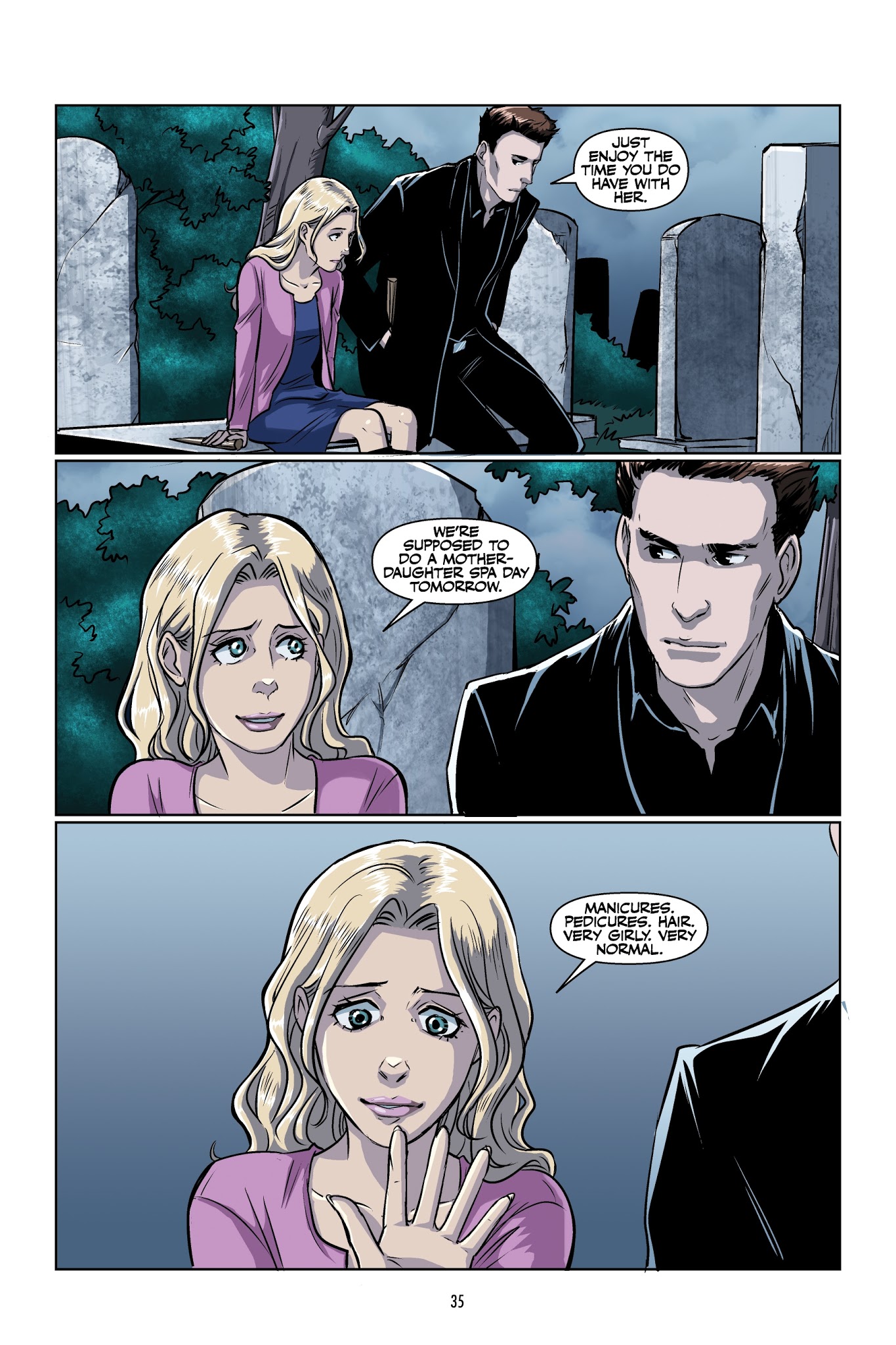 Read online Buffy: The High School Years–Parental Parasite comic -  Issue # TPB - 37