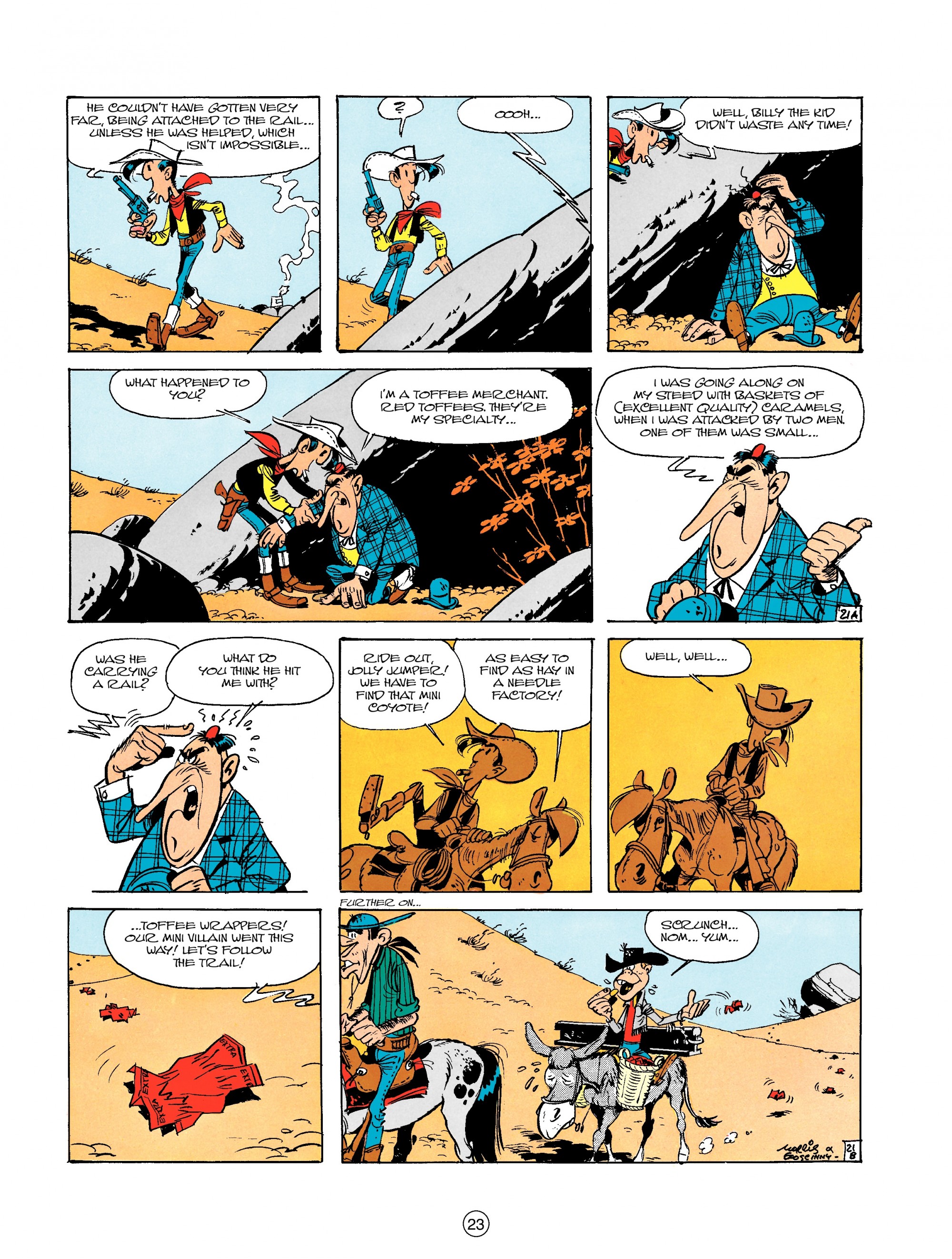Read online A Lucky Luke Adventure comic -  Issue #18 - 23