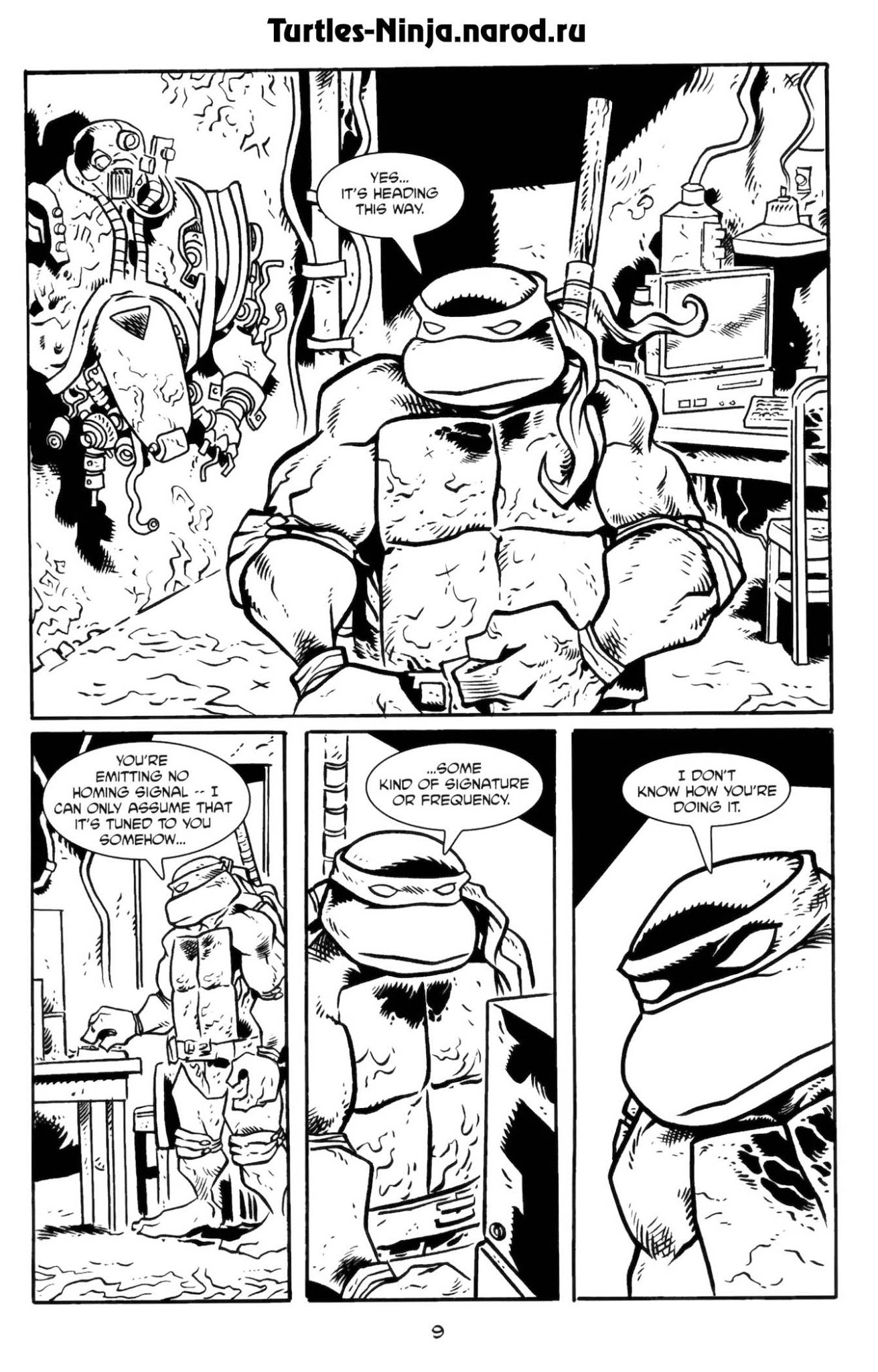 Read online Donatello The Brain Thief comic -  Issue #3 - 11