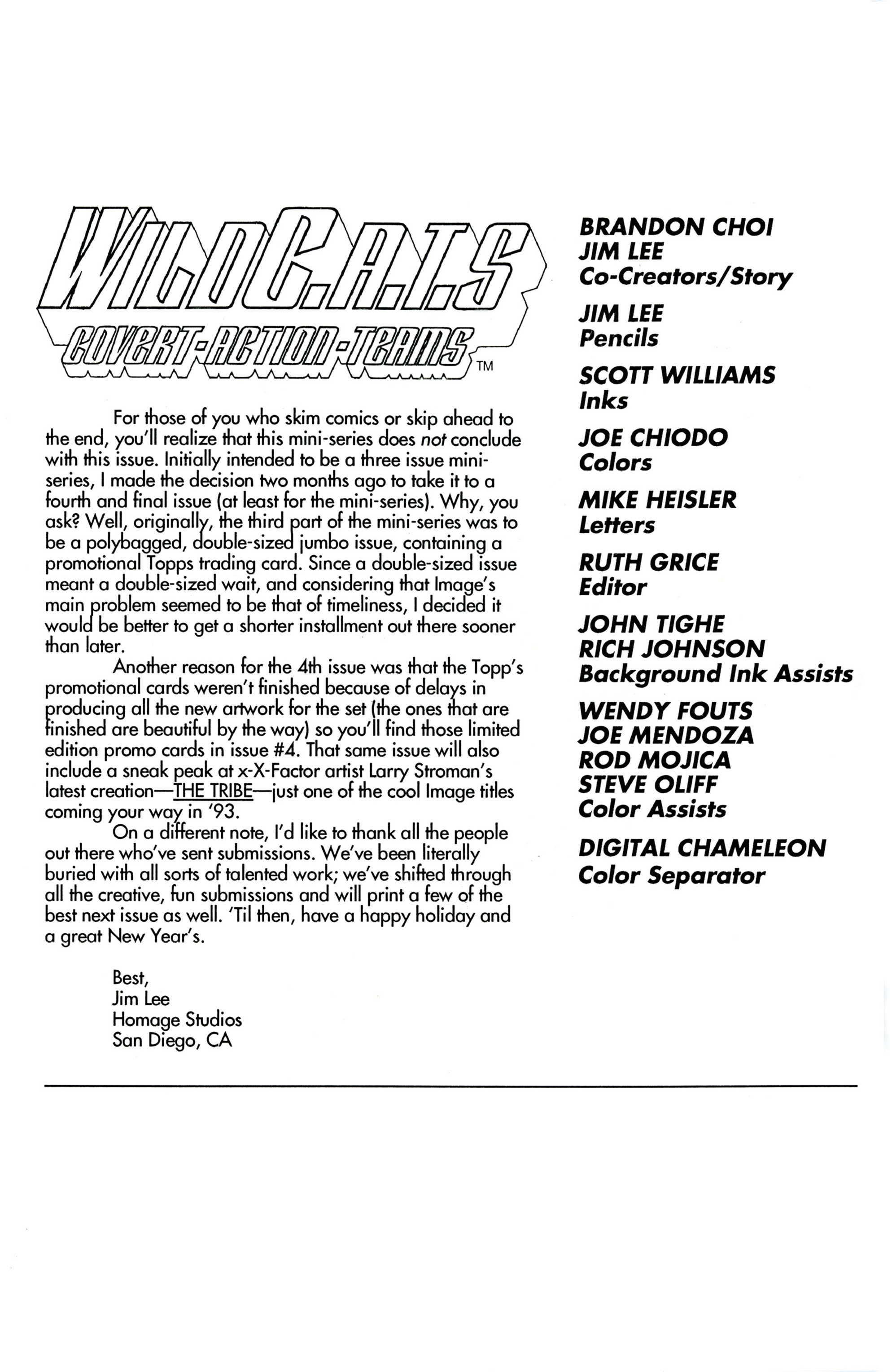Read online WildC.A.T.s: Covert Action Teams comic -  Issue #3 - 2