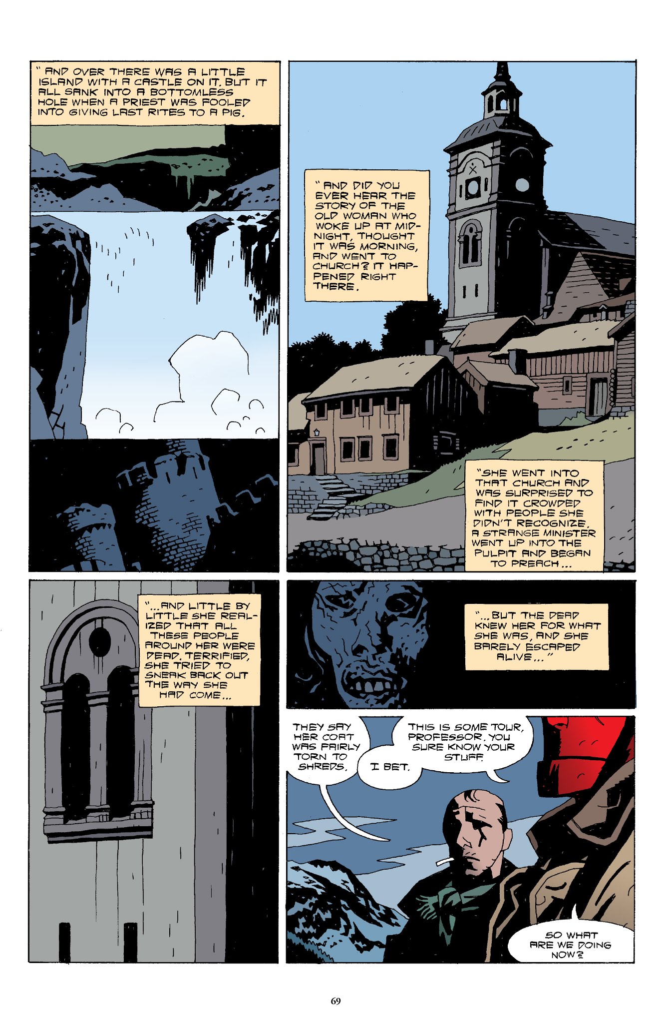 Read online Hellboy The Complete Short Stories comic -  Issue # TPB 1 (Part 1) - 70