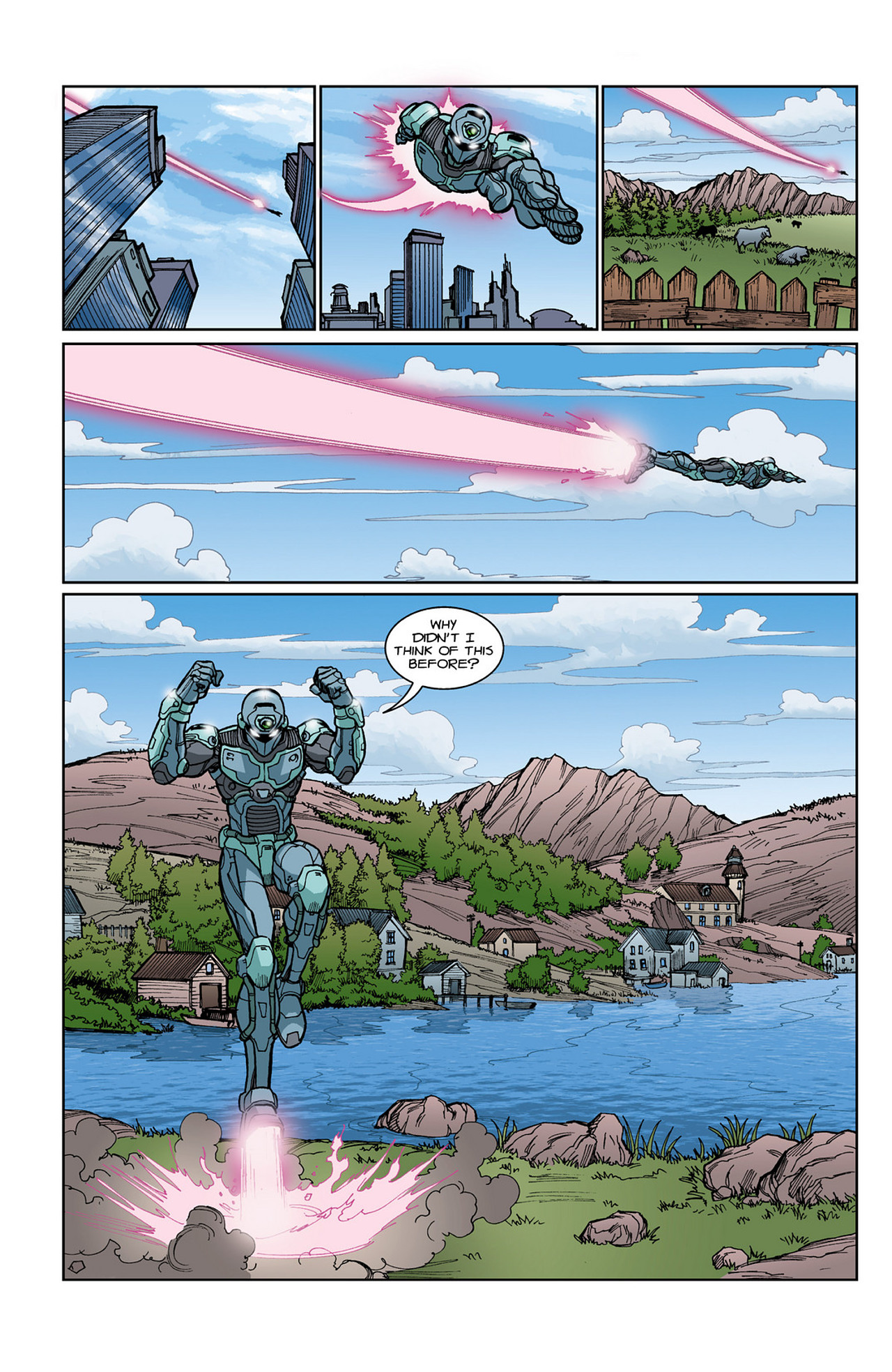 Read online Tech Jacket (2002) comic -  Issue # TPB 1 - 130