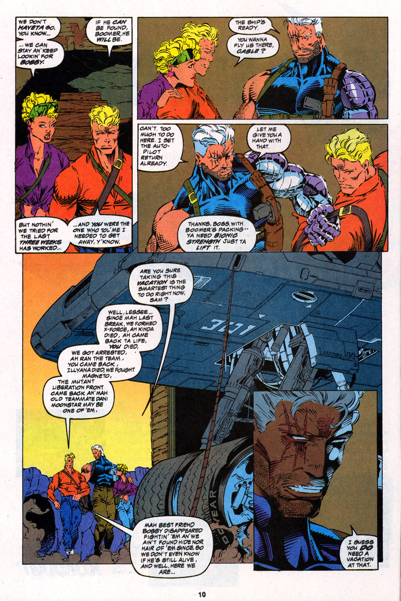 Read online X-Force (1991) comic -  Issue #29 - 11