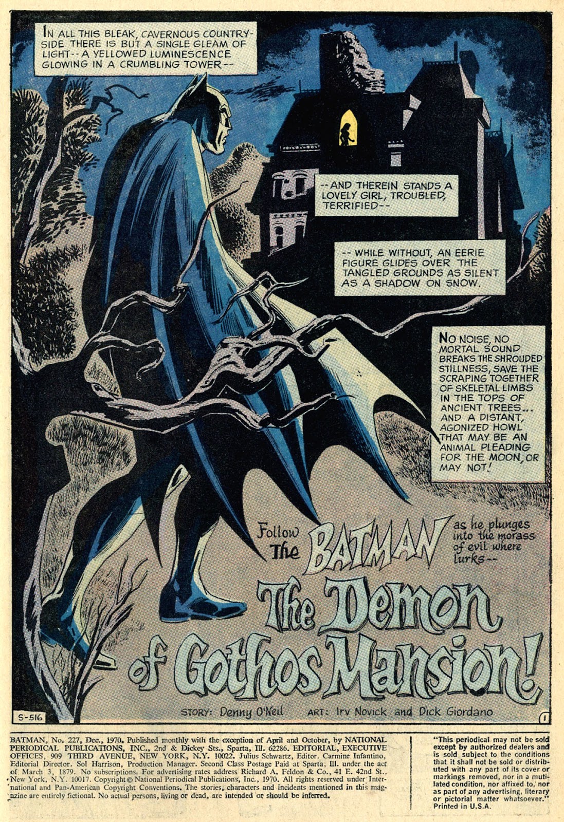 Batman (1940) issue 227 - Page 3