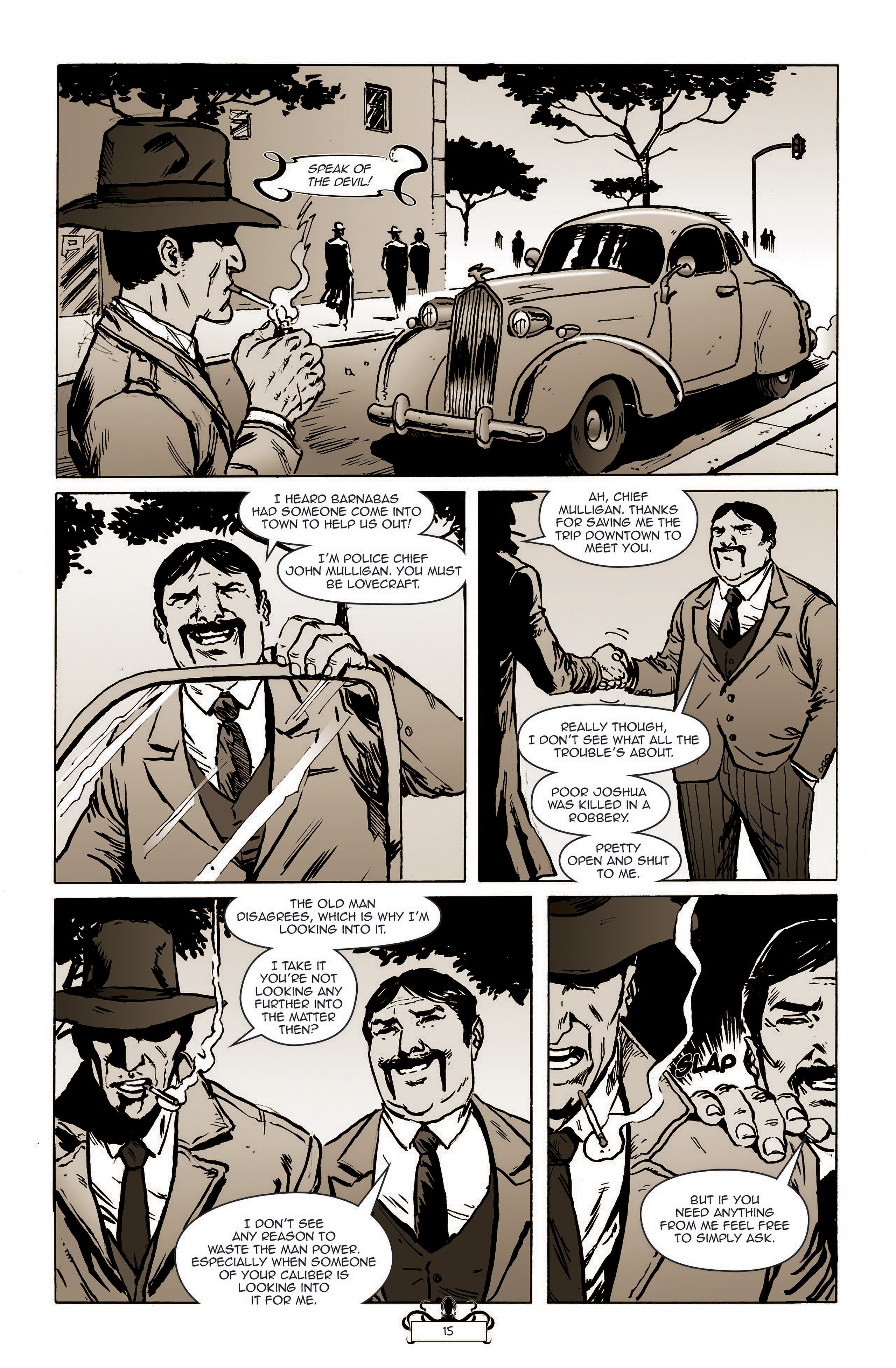 Read online Lovecraft P.I. - A Shot in the Dark comic -  Issue # TPB - 17