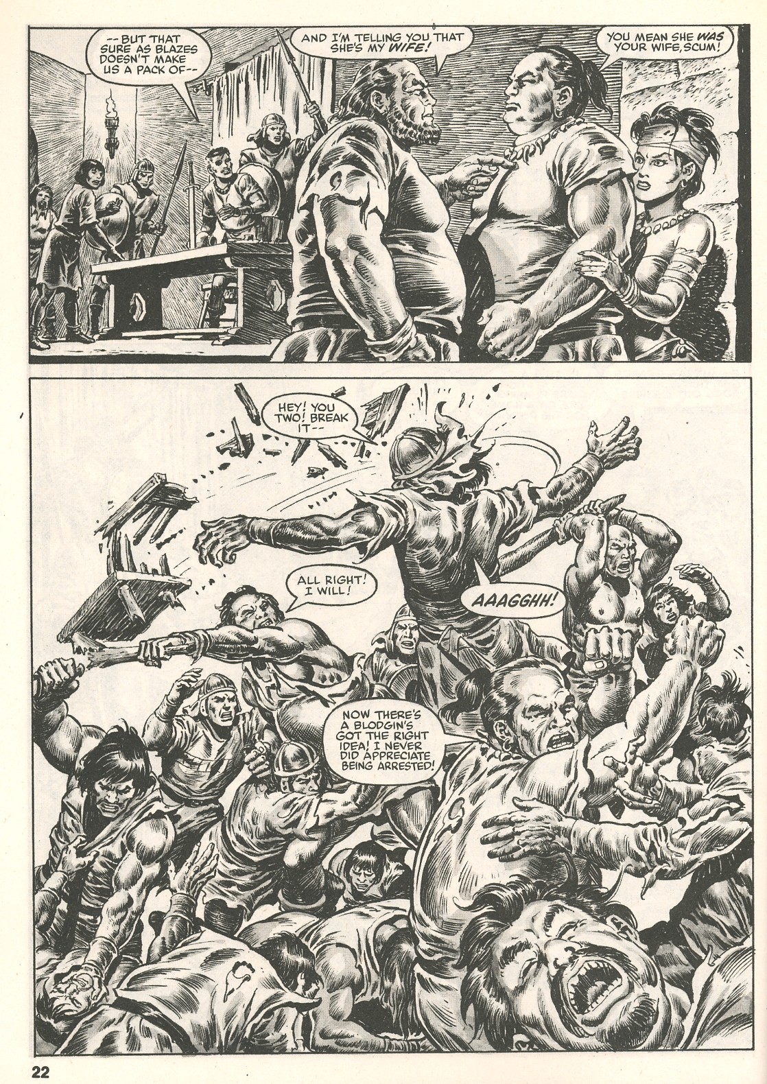 Read online The Savage Sword Of Conan comic -  Issue #109 - 24