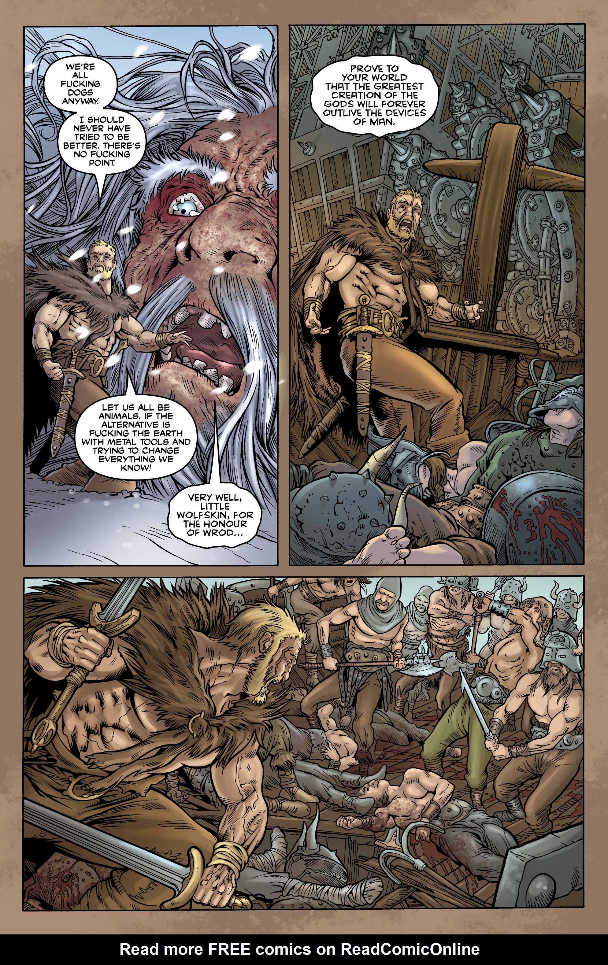 Read online Wolfskin: Hundredth Dream comic -  Issue #5 - 16