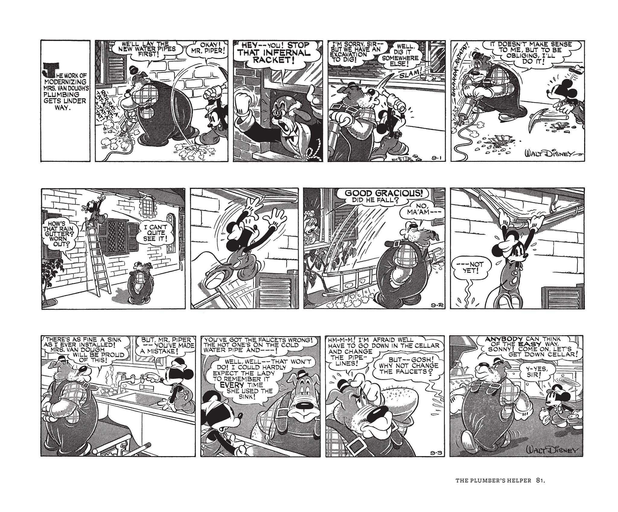 Read online Walt Disney's Mickey Mouse by Floyd Gottfredson comic -  Issue # TPB 5 (Part 1) - 81
