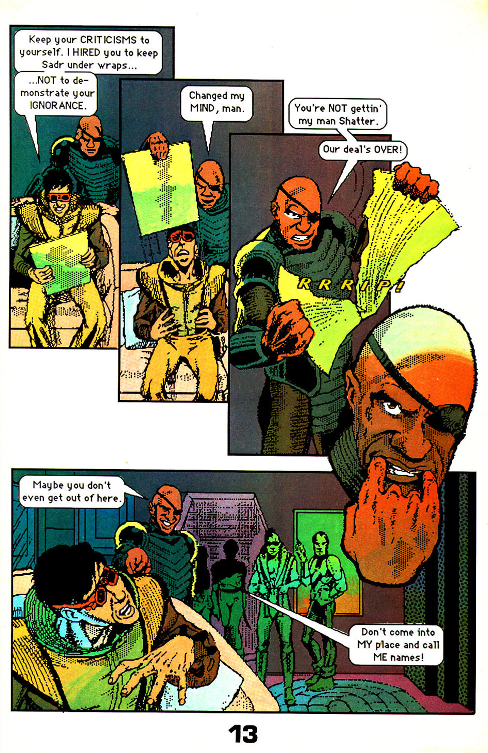 Read online Shatter comic -  Issue #3 - 16