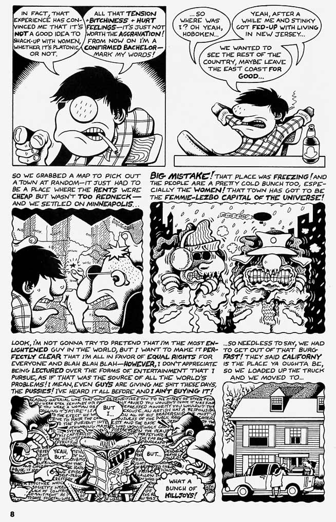 Read online Hate comic -  Issue #1 - 10