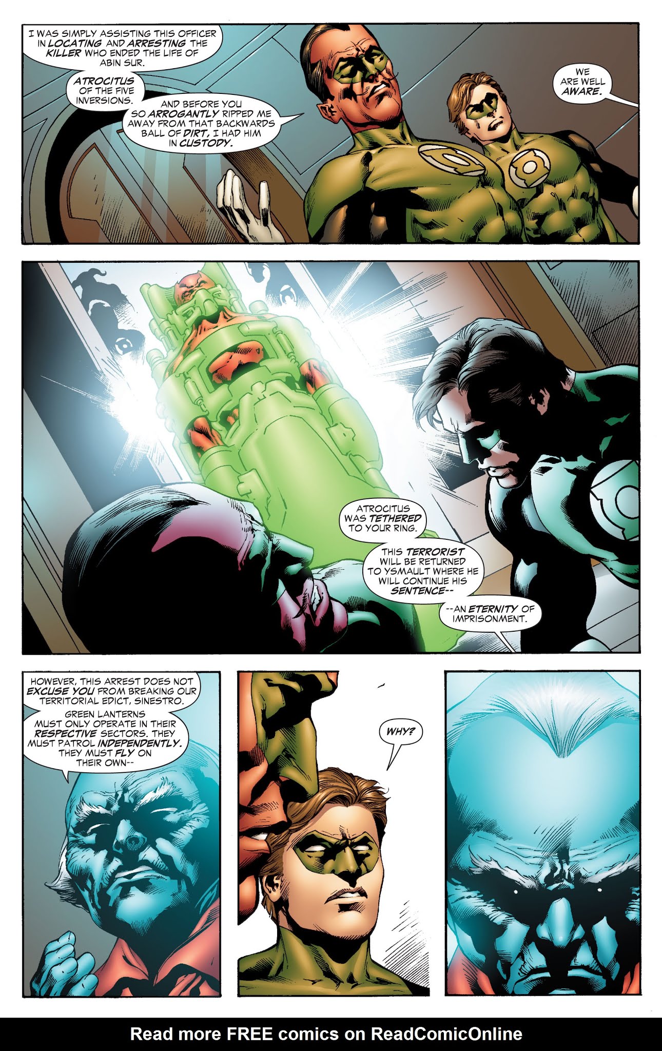 Read online Green Lantern (2005) comic -  Issue # _TPB 5 (Part 2) - 52