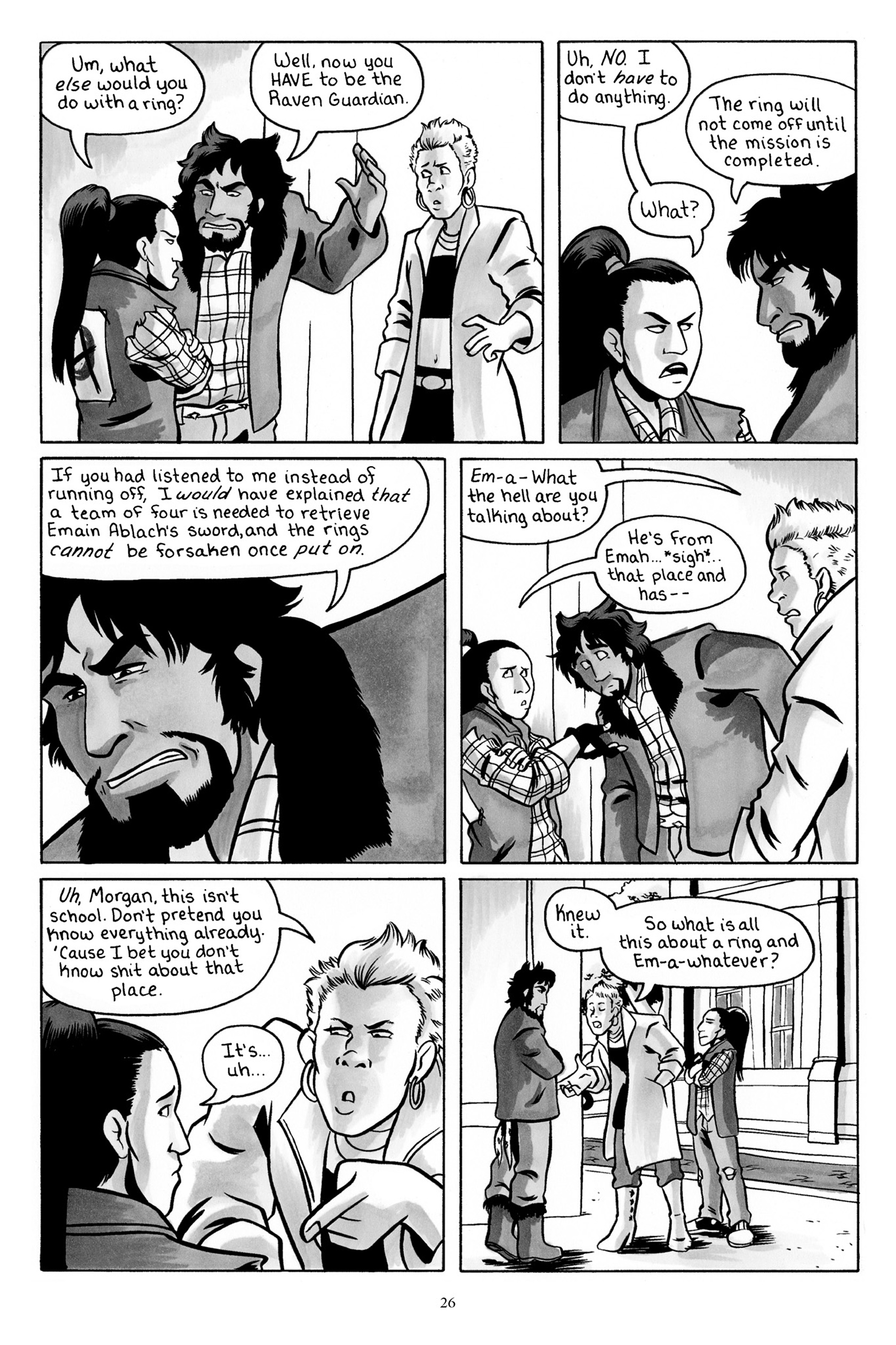 Read online Misfits of Avalon: The Queen of Air and Delinquency comic -  Issue # TPB (Part 1) - 26