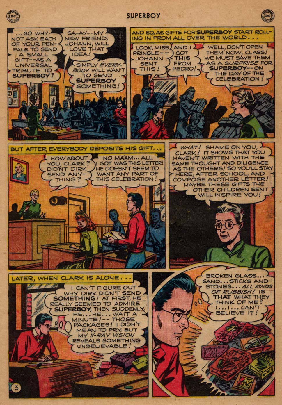 Read online Superboy (1949) comic -  Issue #11 - 16
