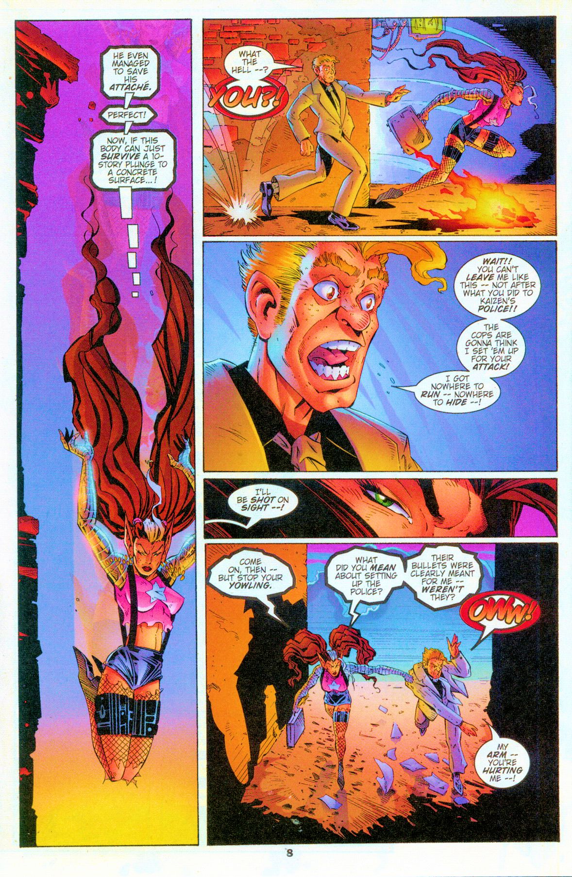 Read online Cybernary comic -  Issue #3 - 8