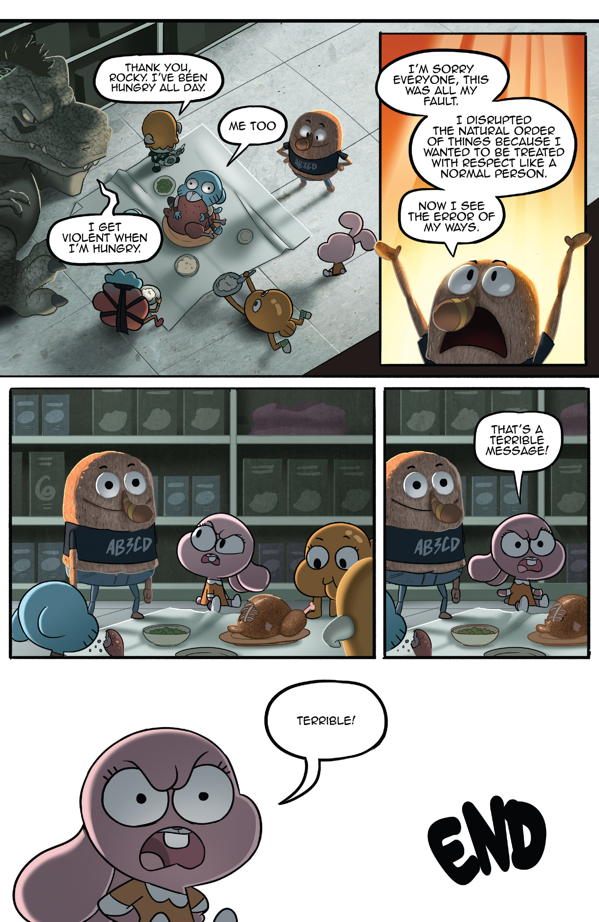Read online The Amazing World of Gumball comic -  Issue #4 - 20