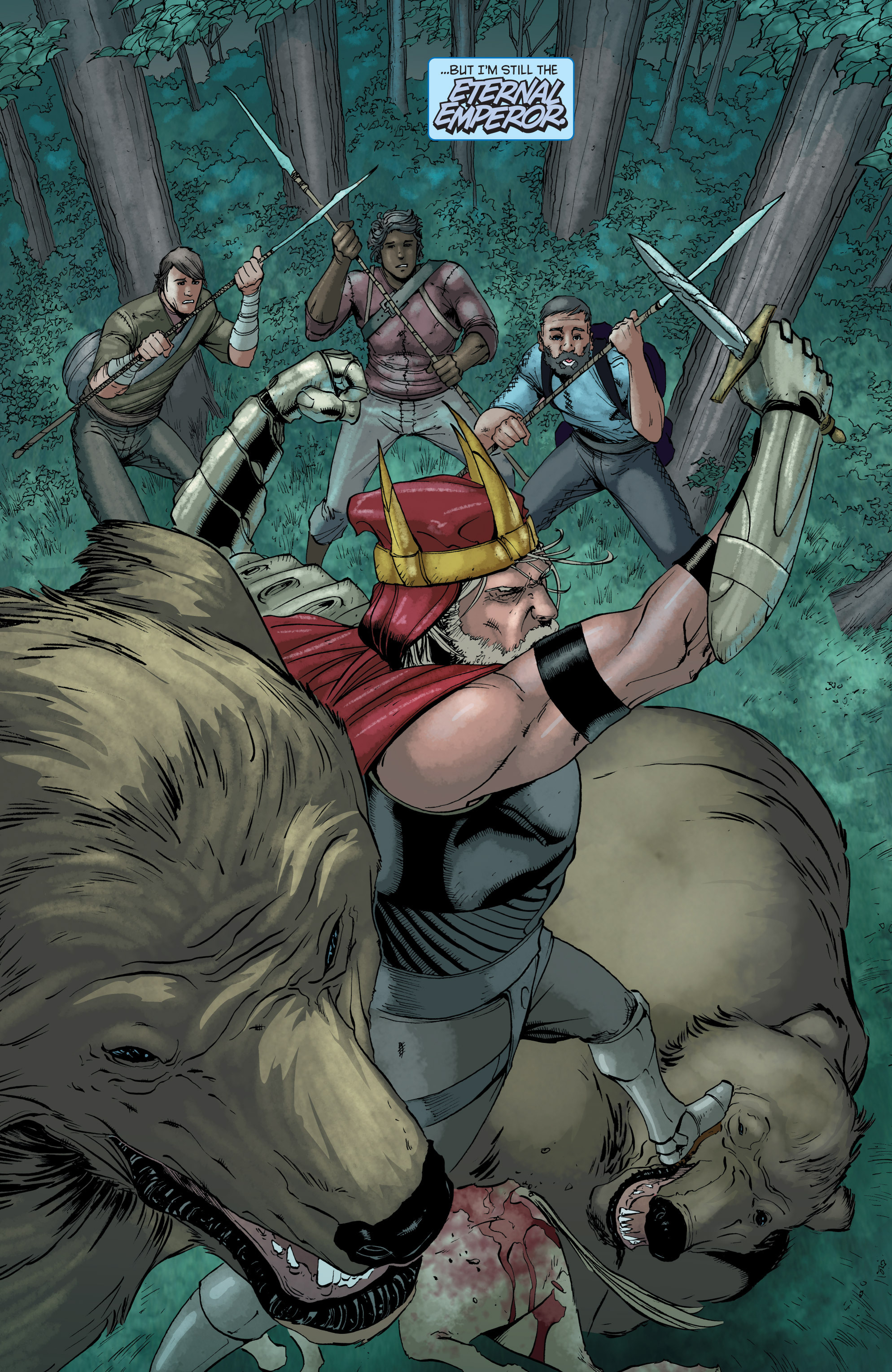 Read online Eternal Warrior comic -  Issue # _TPB 1 - 54