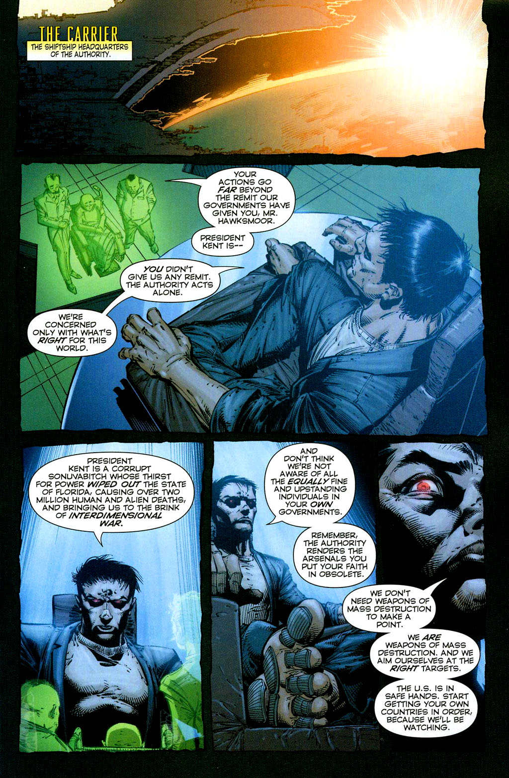 Read online Coup D'Etat comic -  Issue #4 - 7