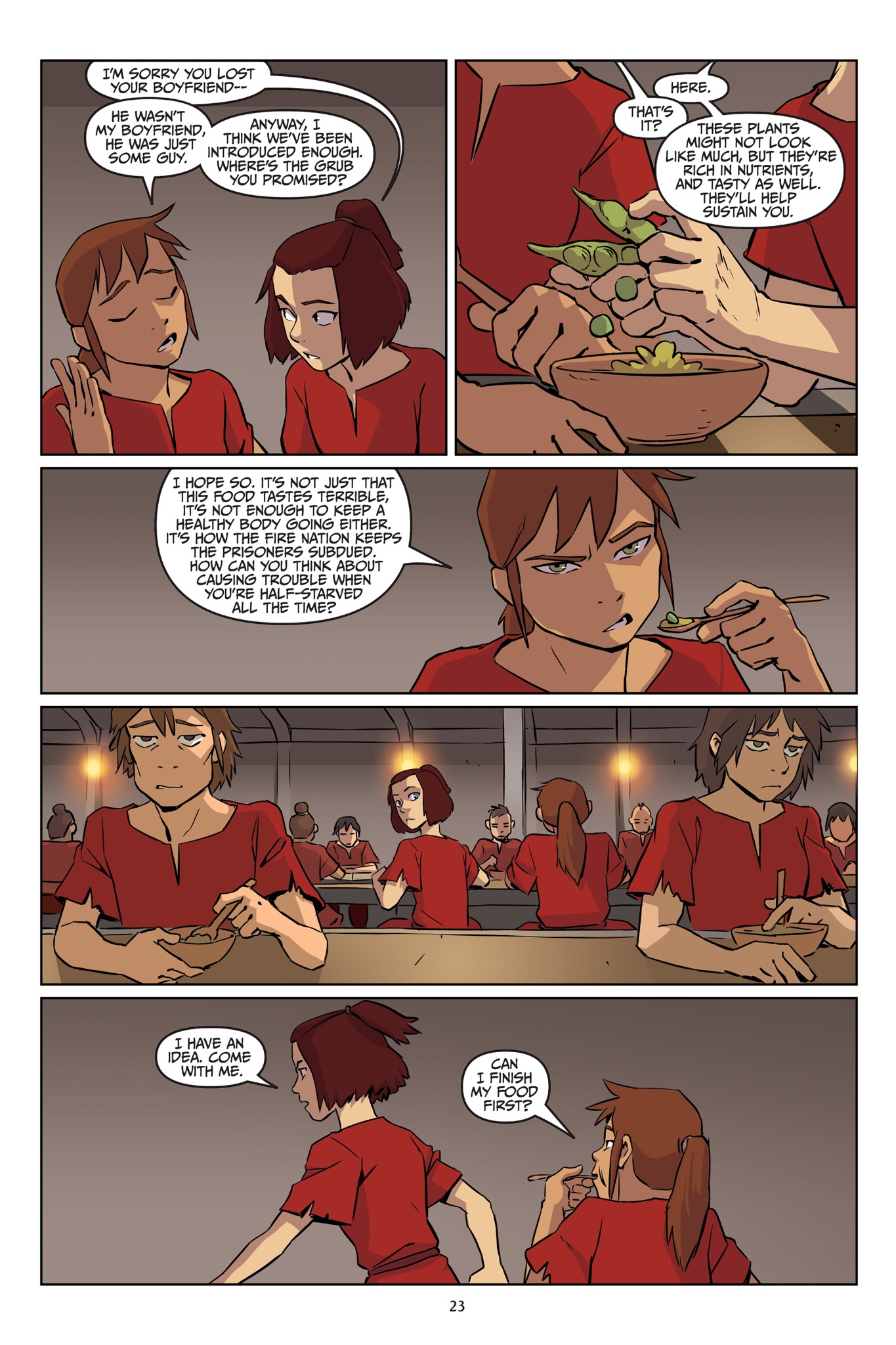 Read online Avatar: The Last Airbender – Suki, Alone comic -  Issue # TPB - 24