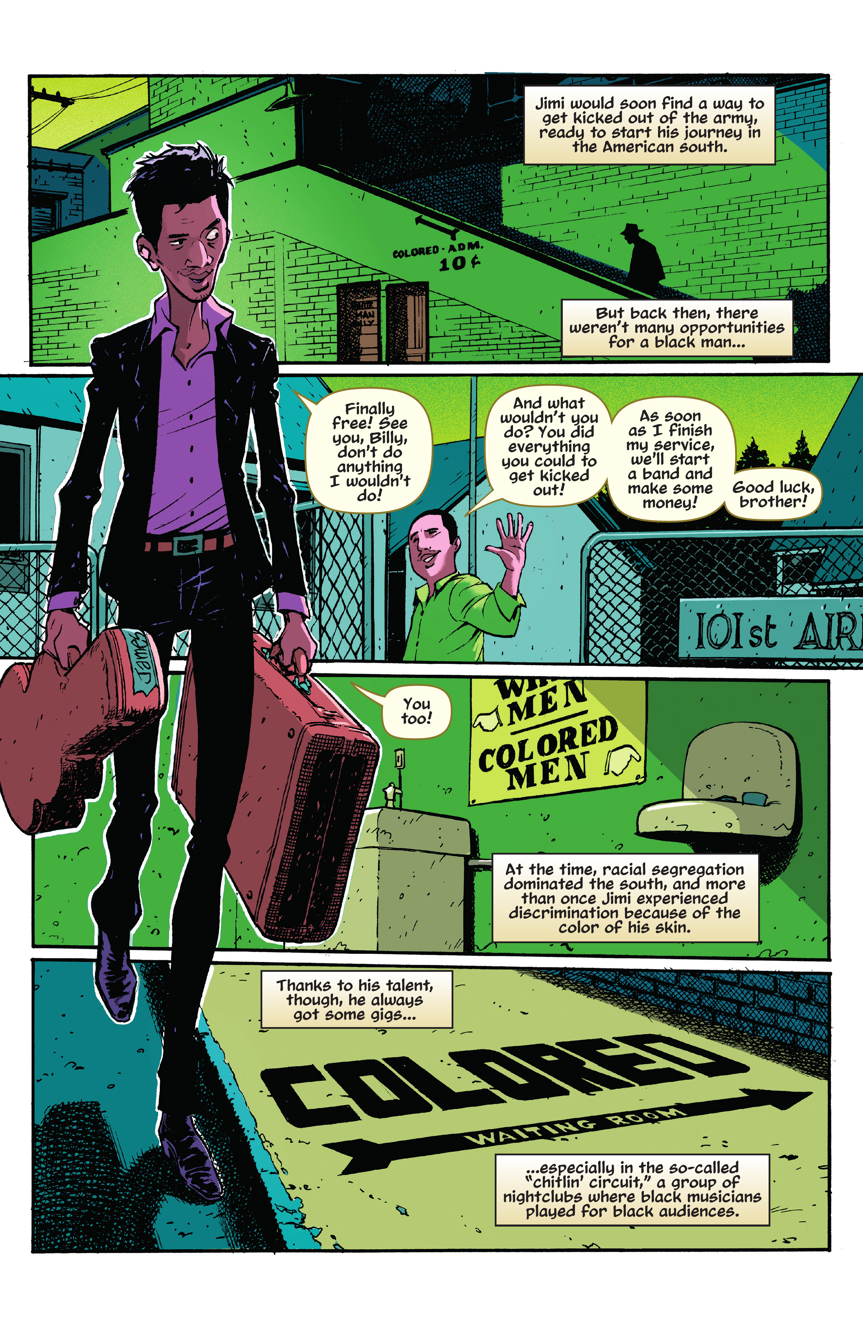 Read online Hendrix: Electric Requiem comic -  Issue # TPB - 35