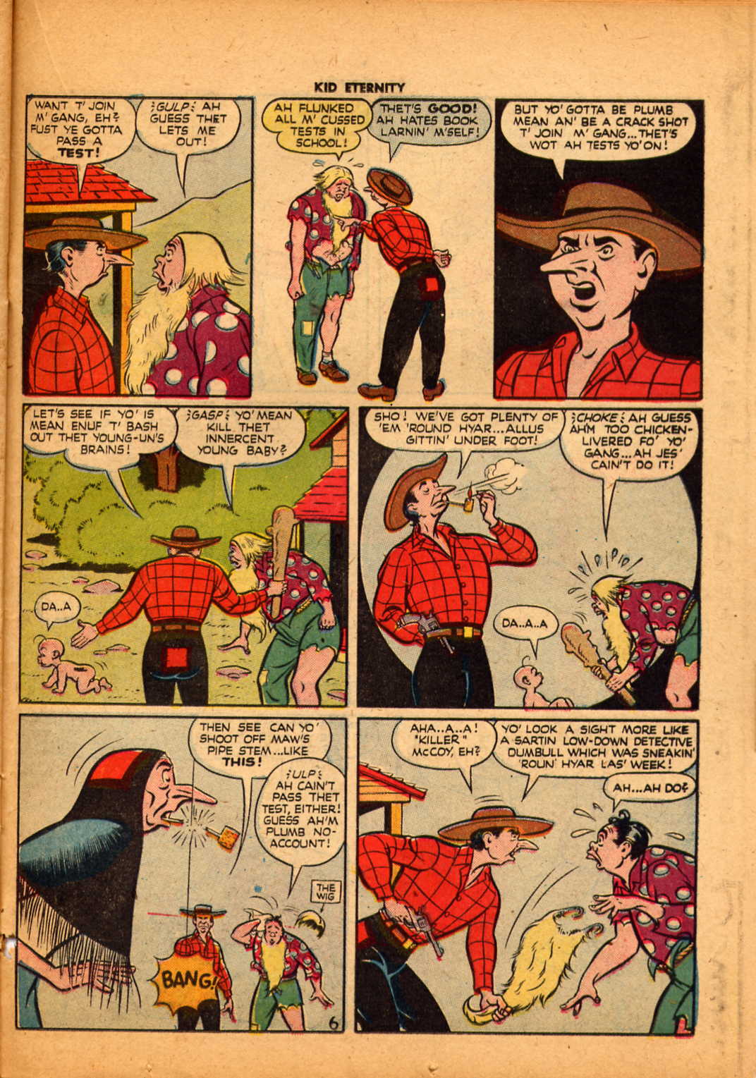 Read online Kid Eternity (1946) comic -  Issue #6 - 31