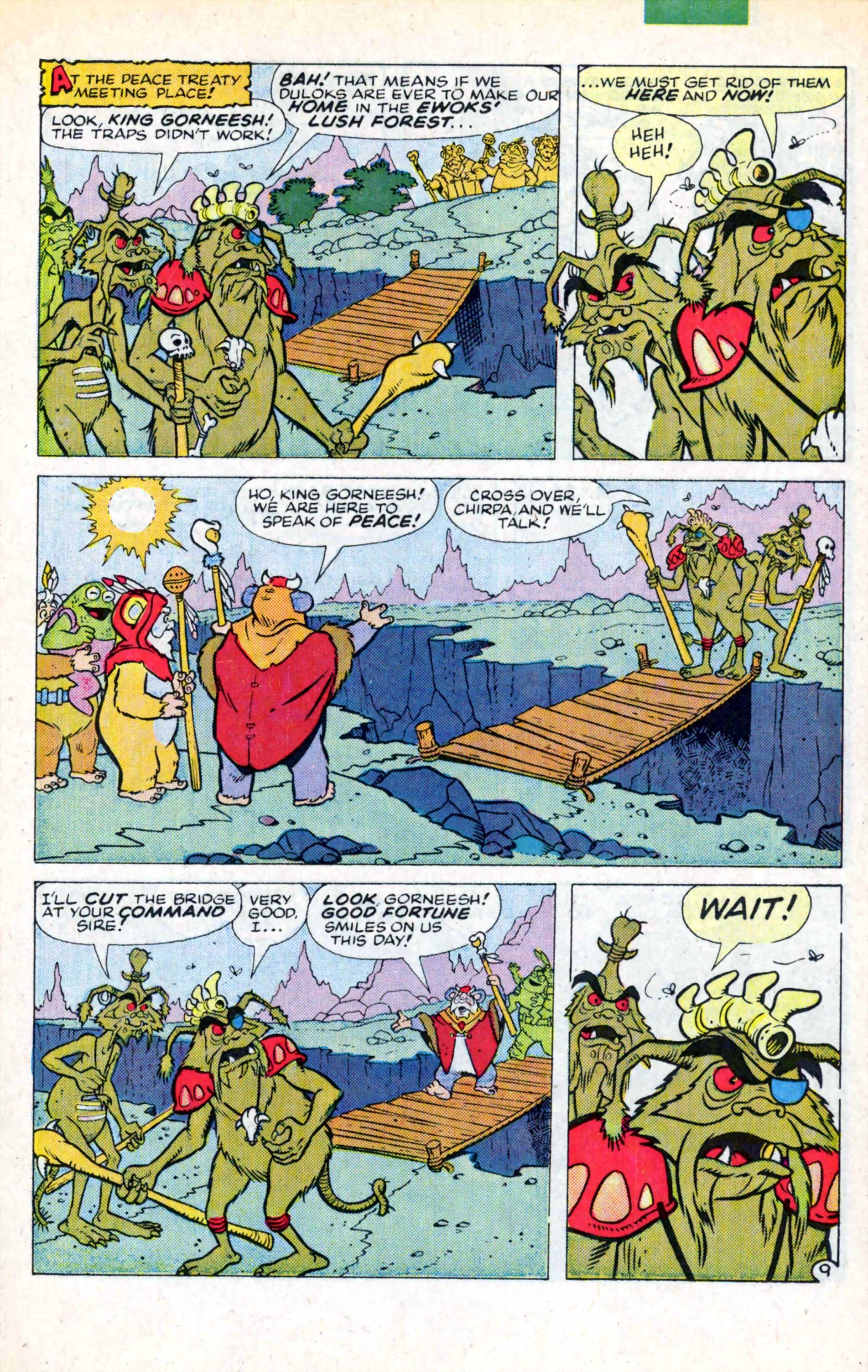 Read online Ewoks (1987) comic -  Issue #10 - 10