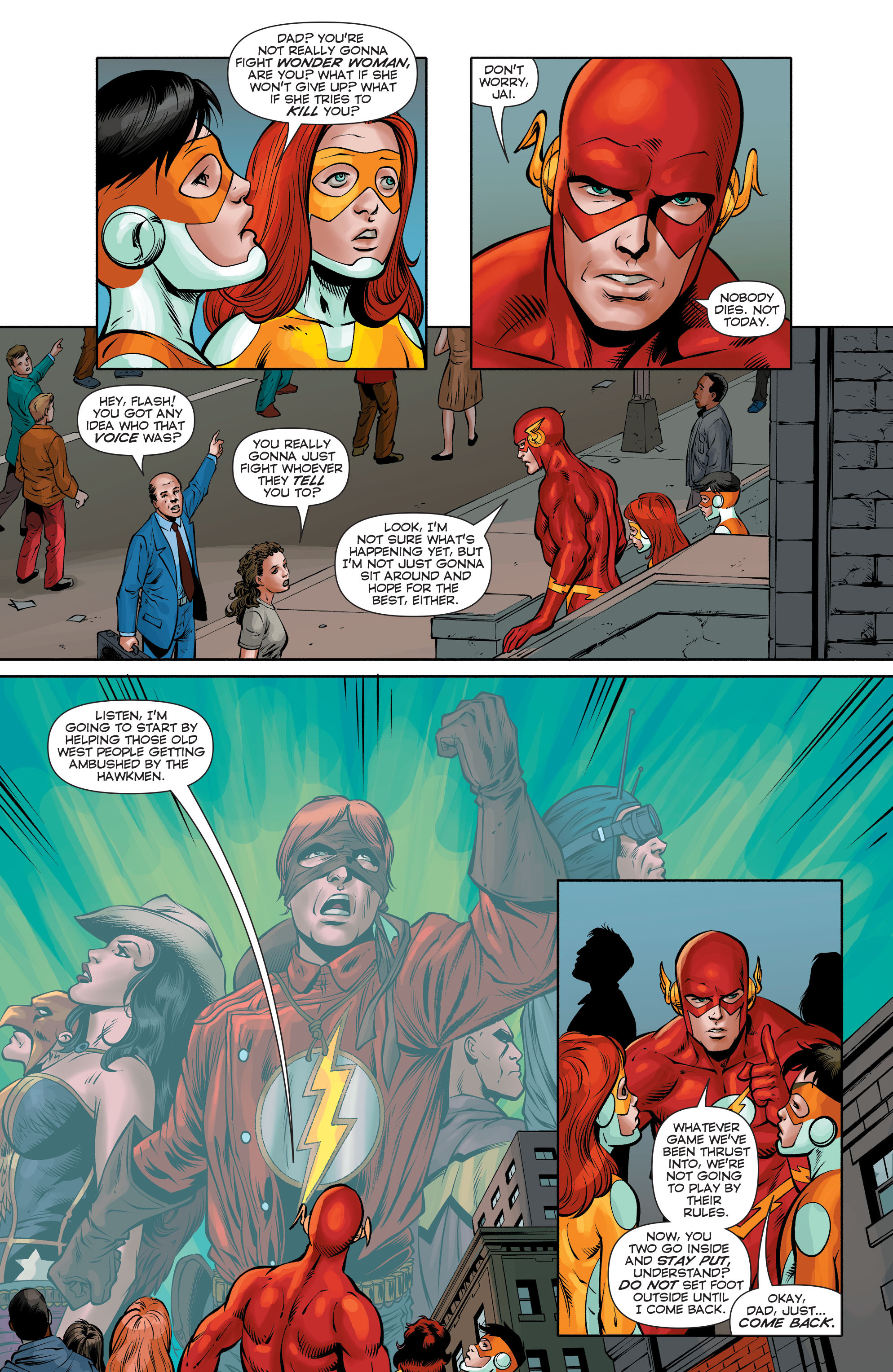 Read online Convergence Speed Force comic -  Issue #1 - 13