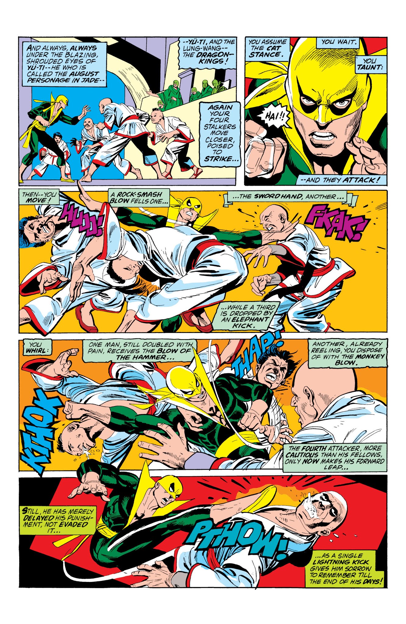 Read online Marvel Masterworks: Iron Fist comic -  Issue # TPB 1 (Part 1) - 8
