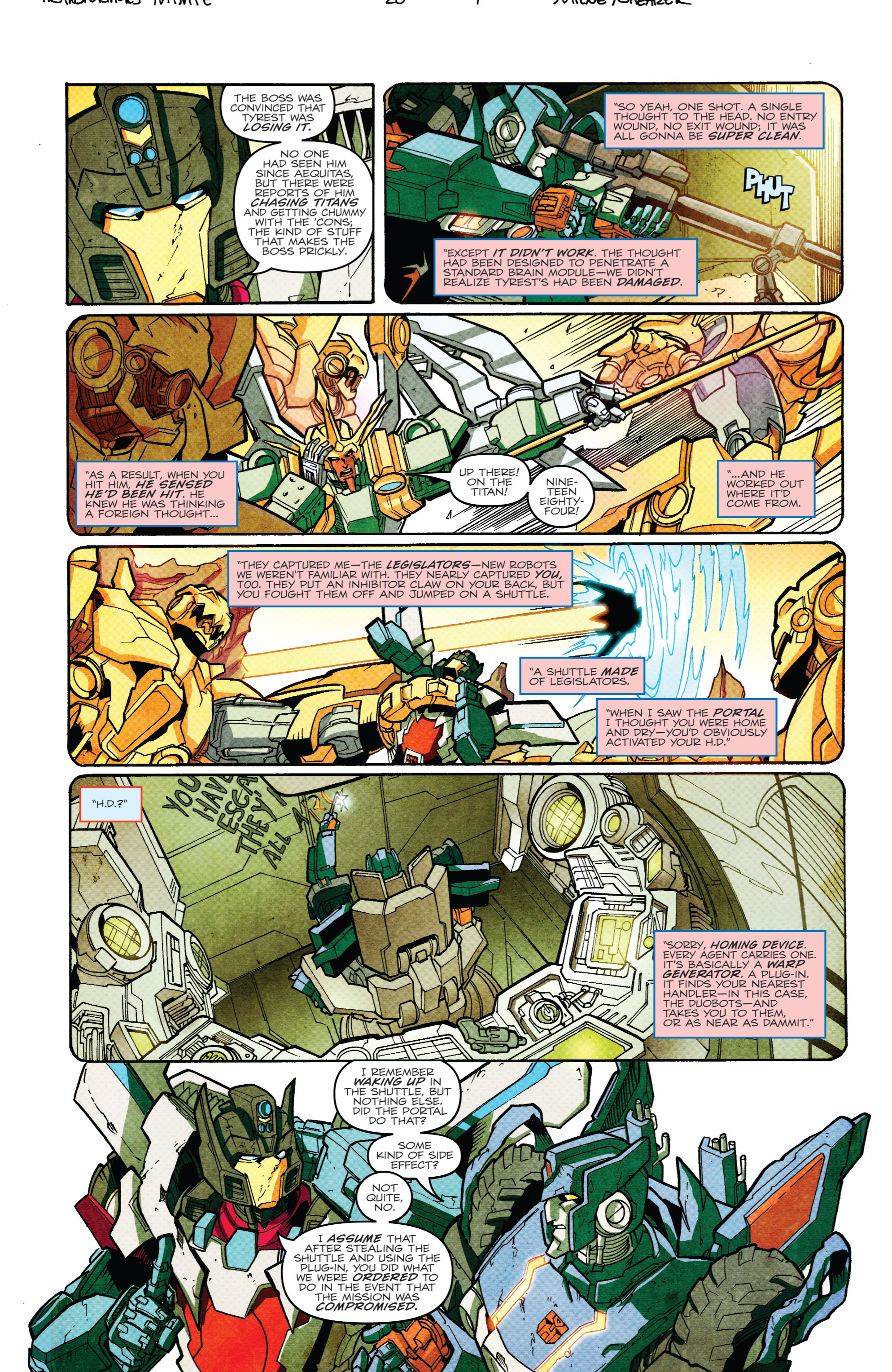 Read online The Transformers: More Than Meets The Eye comic -  Issue #20 - 11