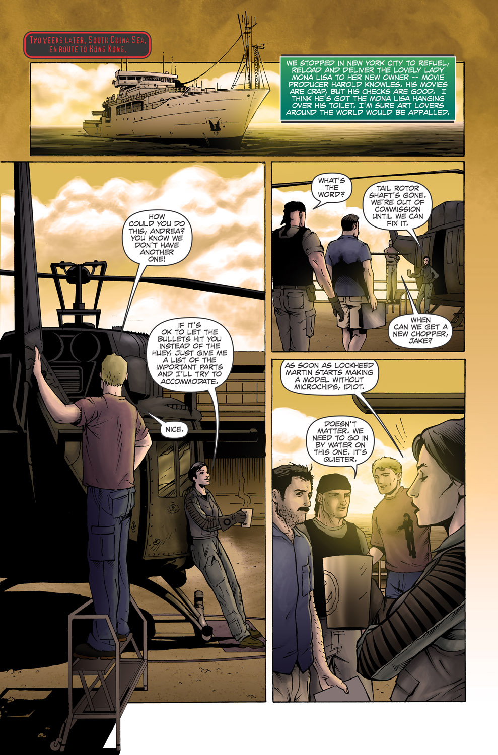 Read online Afterburn comic -  Issue #1 - 18