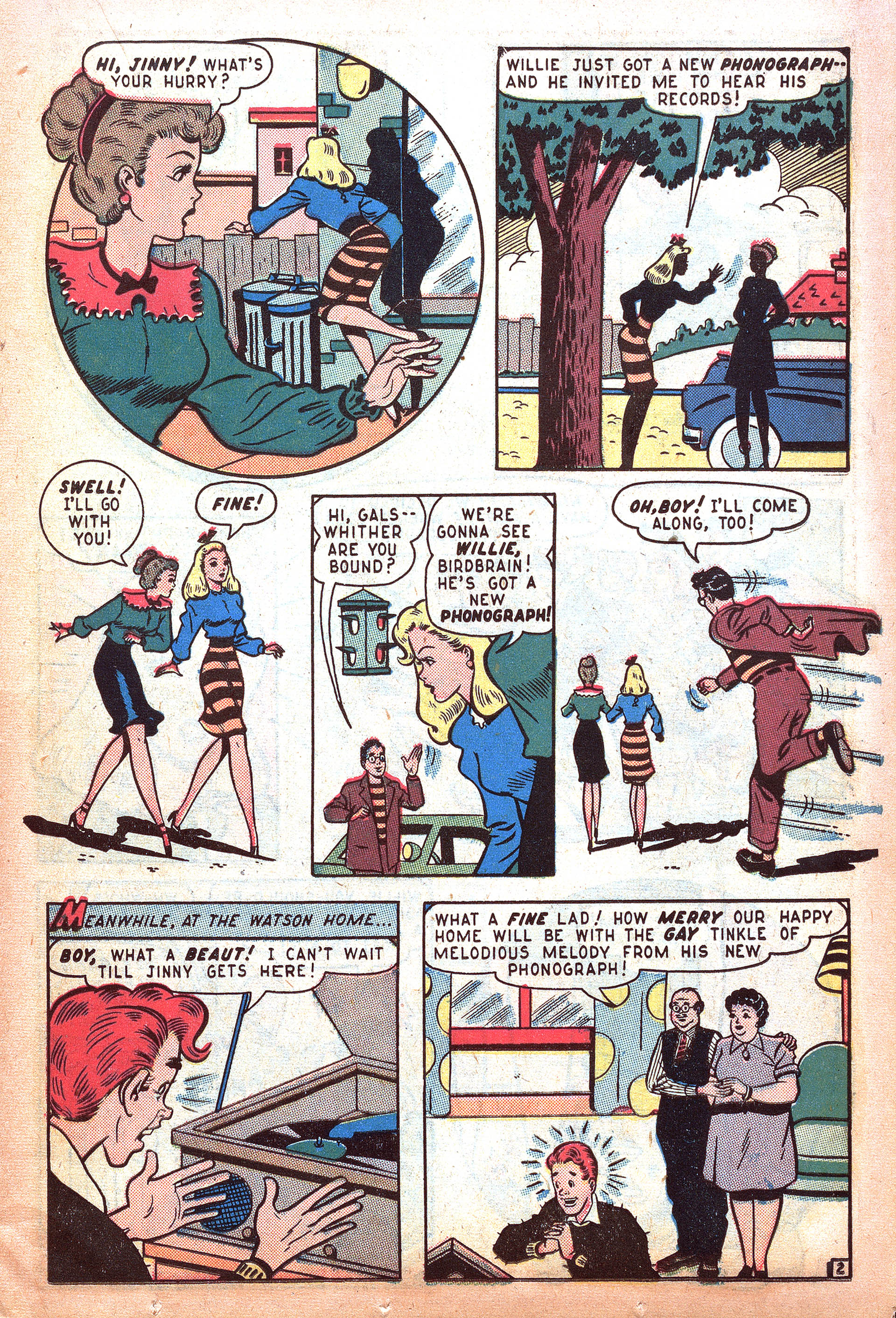 Read online Willie Comics (1946) comic -  Issue #10 - 19